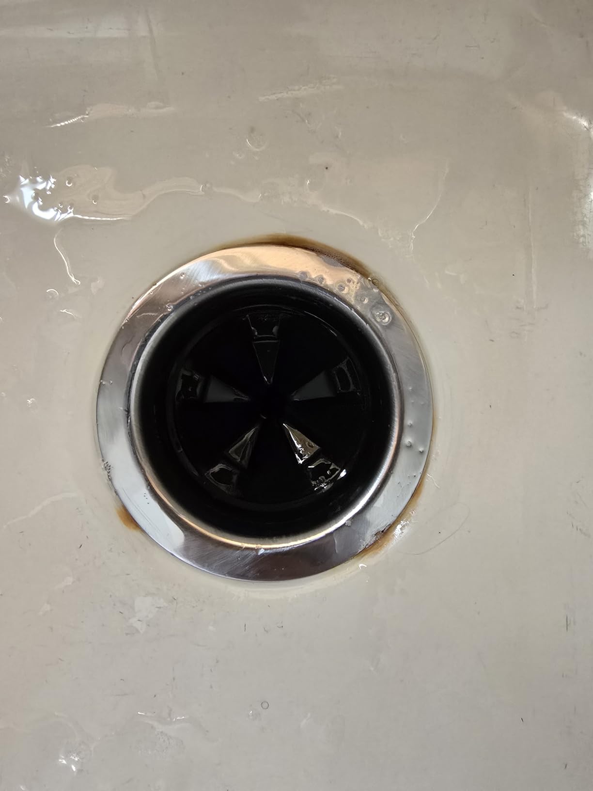Garbage Disposal 1/2 HP Easy install Quiet with Stopper Power Cord, Kitchen sink Food Waste Disposer Continuous Feed, Stainless Steel Grind Half Horsepower AC Motor Unit (MAX-3) customer photo 1