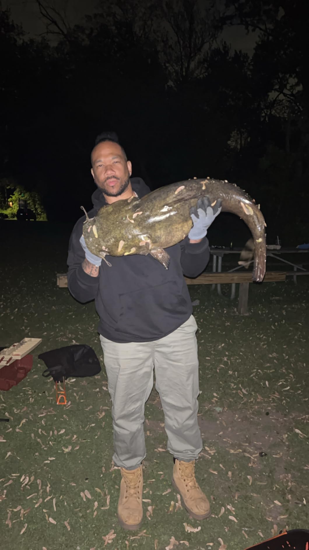 Monster Catfish Casting Rod, 7' MH Glow-in-Dark 1-Piece customer photo 2