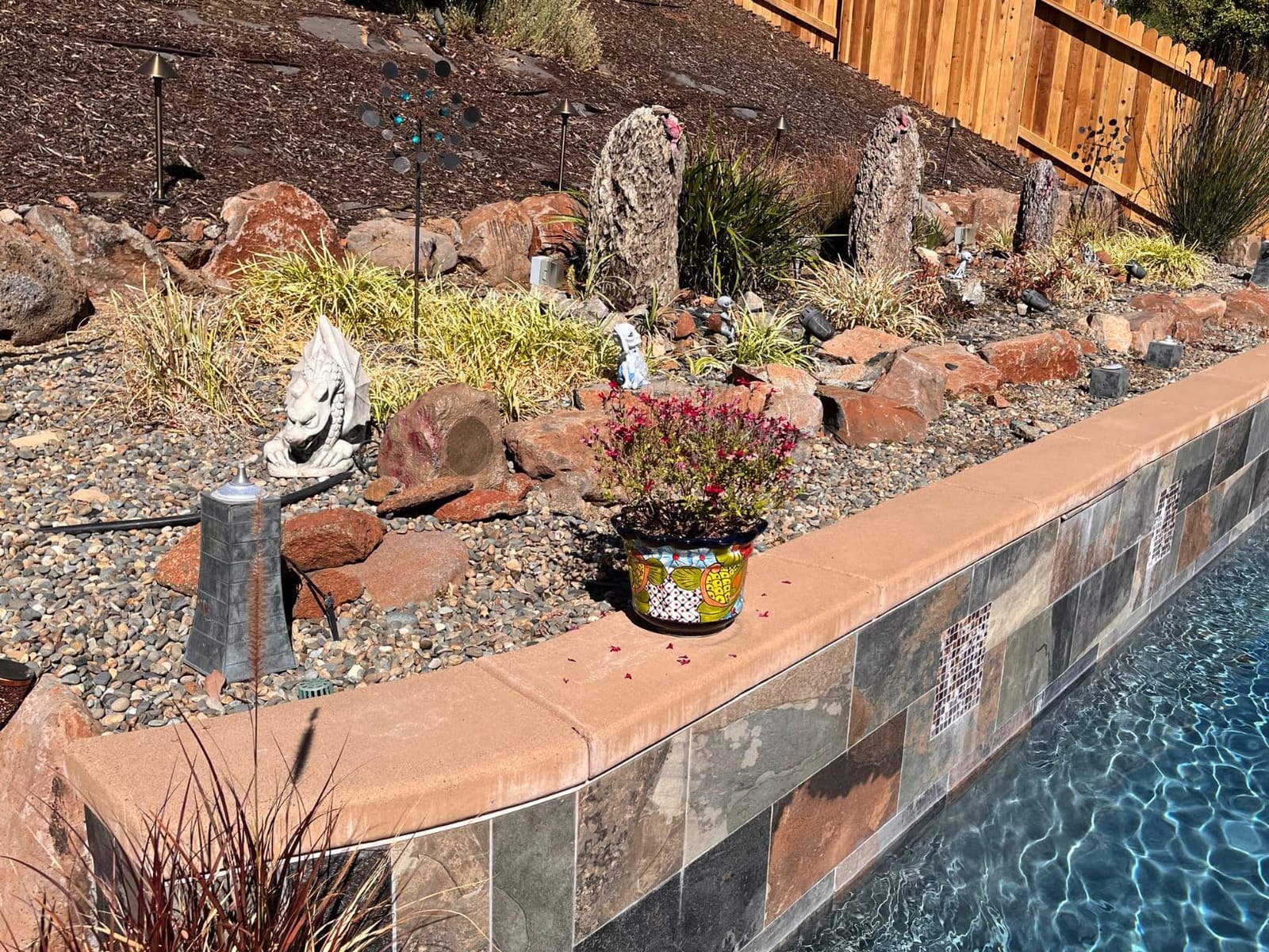 STUDIOFINIX Outdoor Rock Speakers Waterproof, 600 Watt 8 Inch Superior Timbre IPX7 Weatherproof Design for Garden,Patio,Pool,Deck,BBQ (Pair) customer photo 1