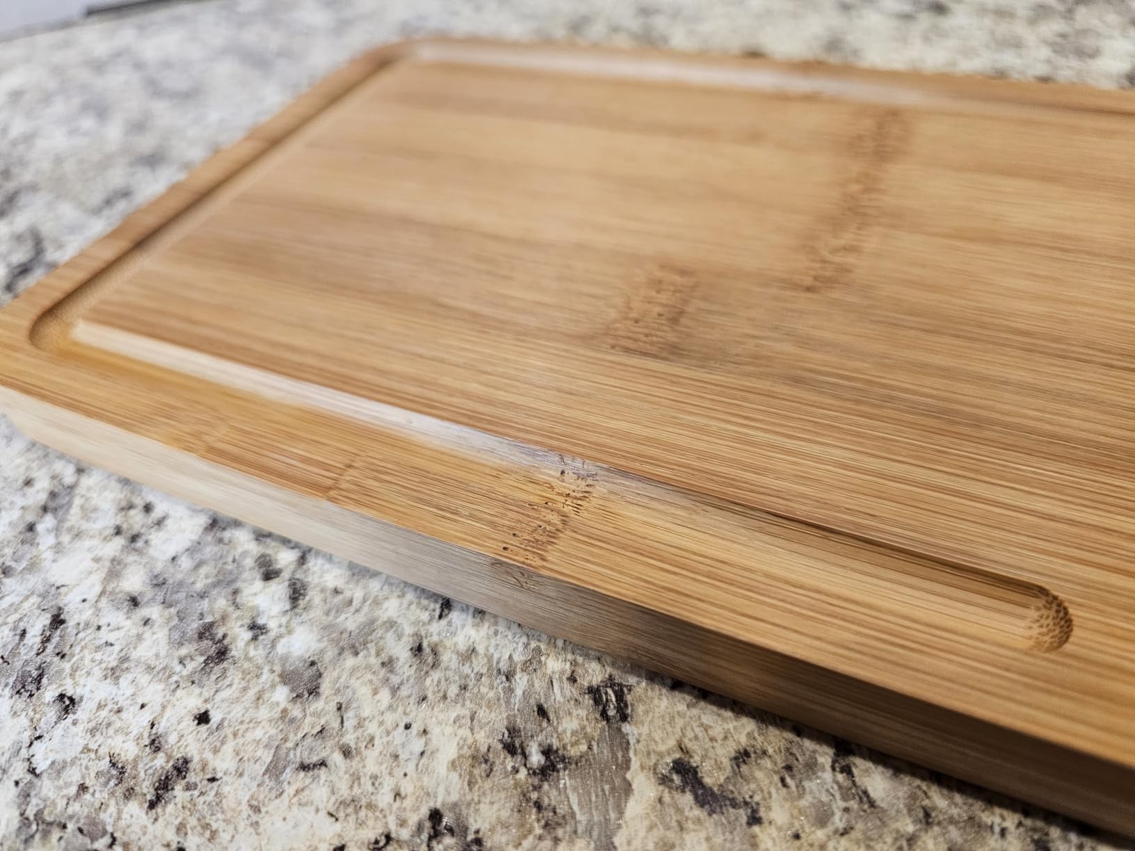 Keechee Bamboo Cutting Board, Durable Wood Cutting Boards for Kitchen with Deep Juice Grooves & Built-in Handles, Ideal Charcuterie & Chopping for Meat, Vegetables and Fruits Kitchen Gifts for Men customer photo 1