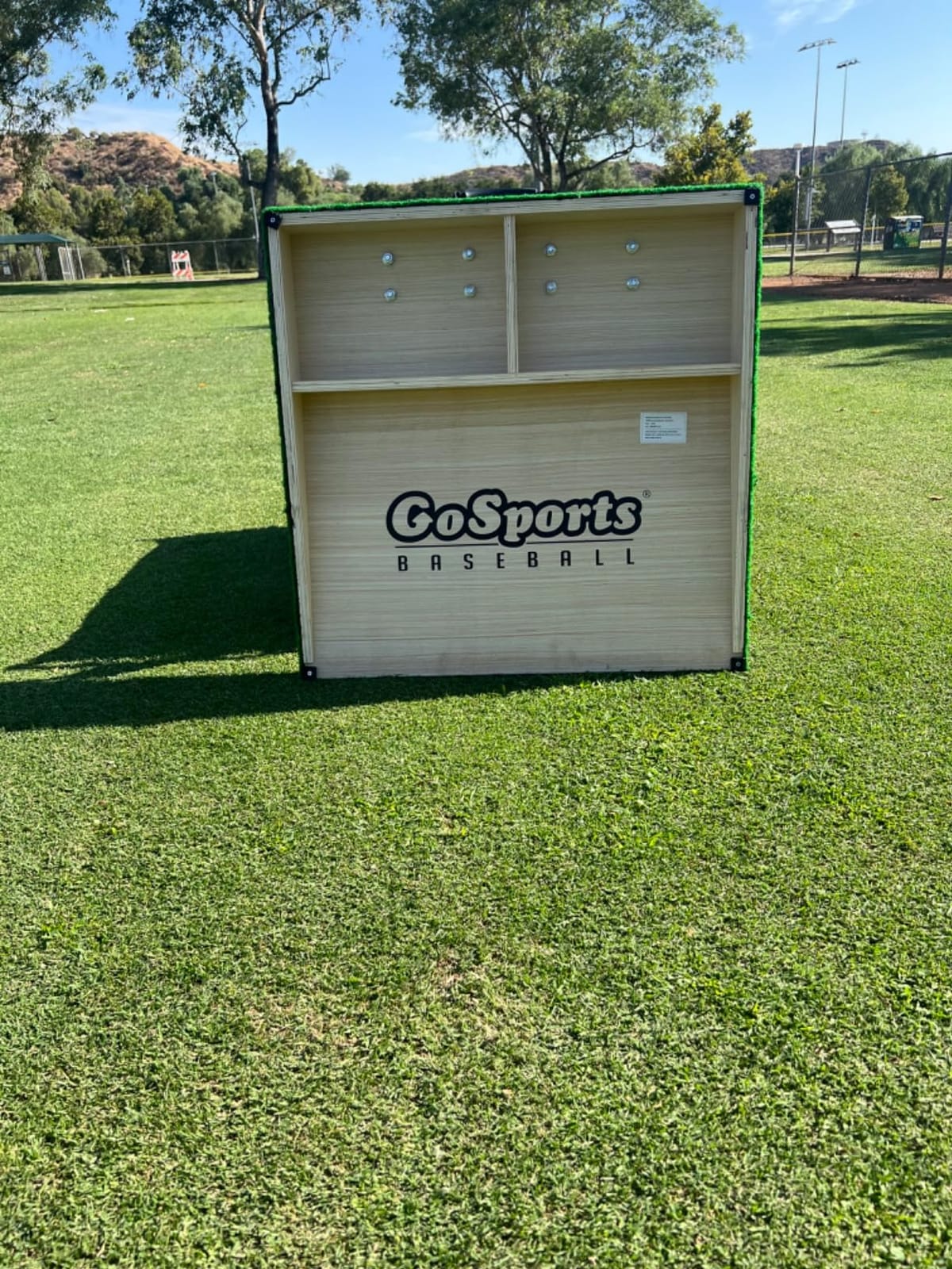 GoSports Portable Pitching Mound for Baseball Pitchers - 30 x 30 x 4 Inch customer photo 1