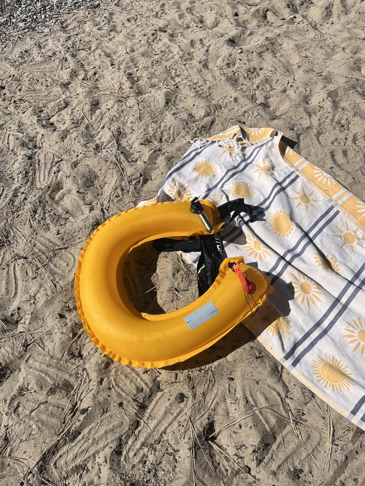 Owntop Manual Inflatable Belt Pack, Adults Swim Jacket with Blowpipe & Whistle, 24g CO2 Cylinder Included, Low Profile for Kayaking, Fishing, Paddle Sports customer photo 2