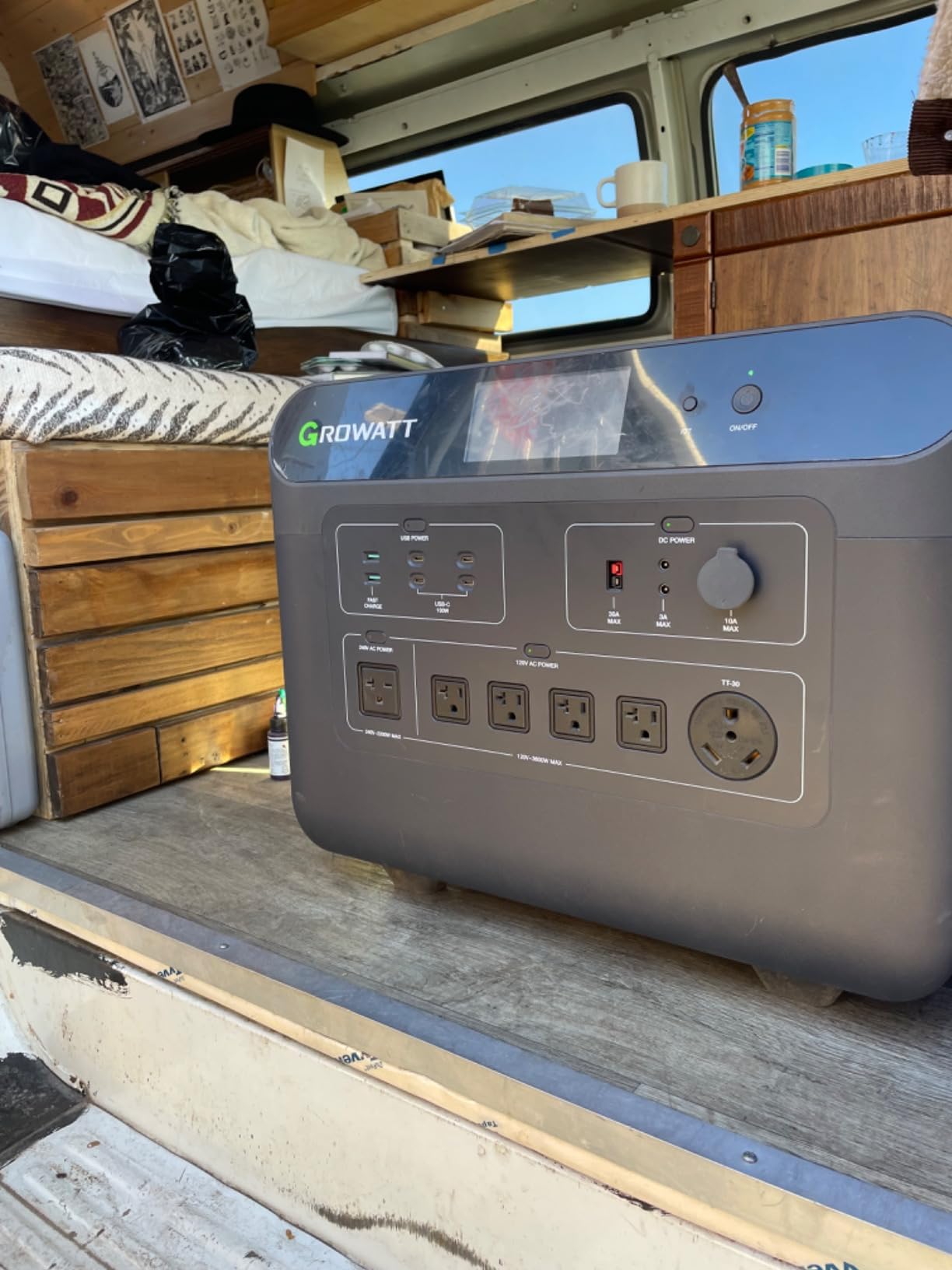 GROWATT HELIOS 3600 Portable Power Station, 3600Wh LFP Solar Generator customer photo 1