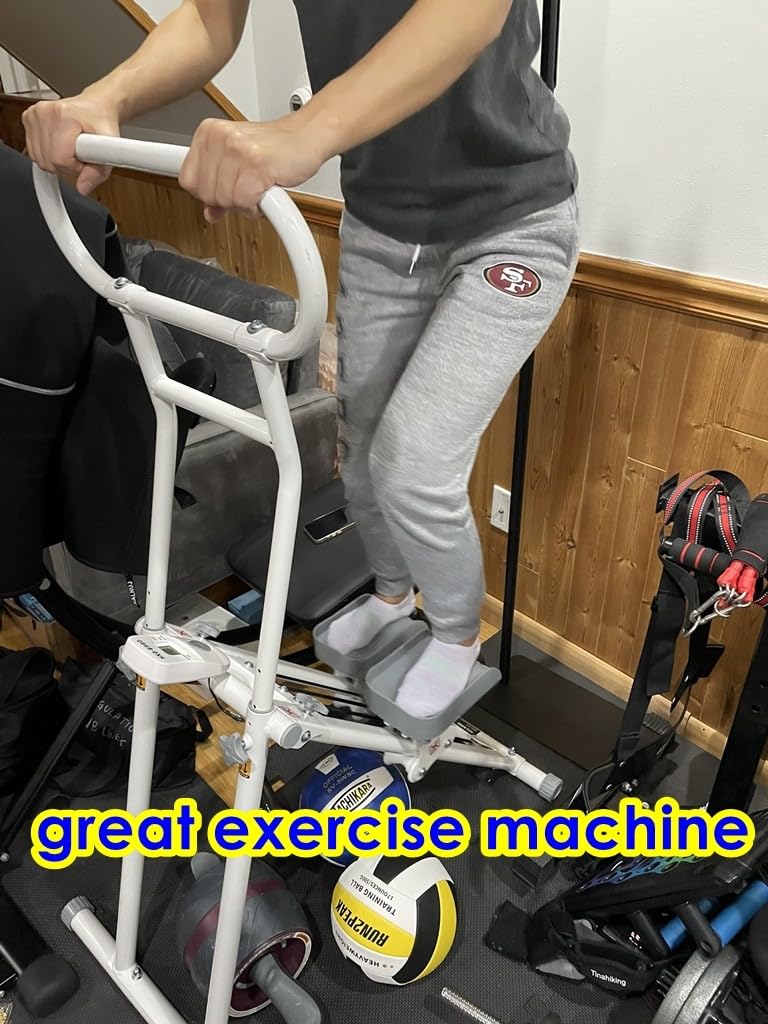 HXD-ERGO Stair Stepper for Home with Adjustable Handlebar for Full Body customer photo 1