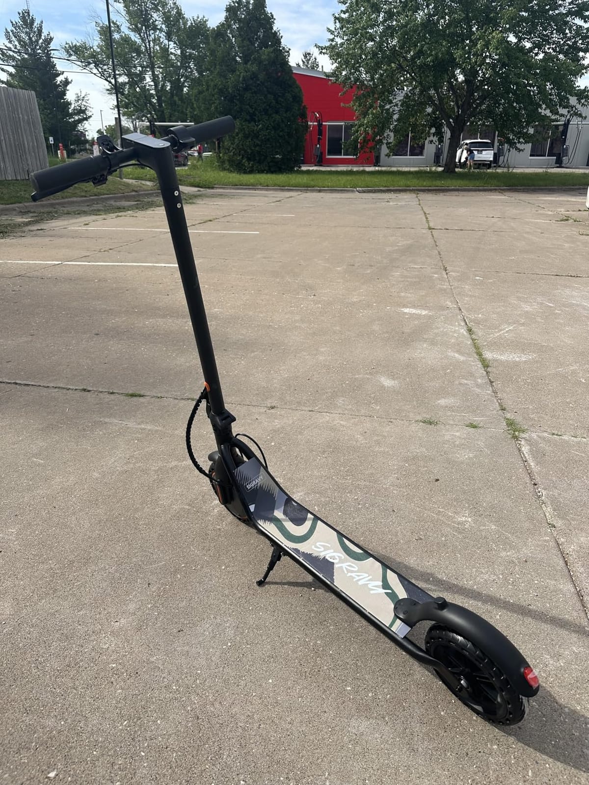 Sigravy Electric Scooter for Teens, Pink Folding Commuter Adults Escooter customer photo 1