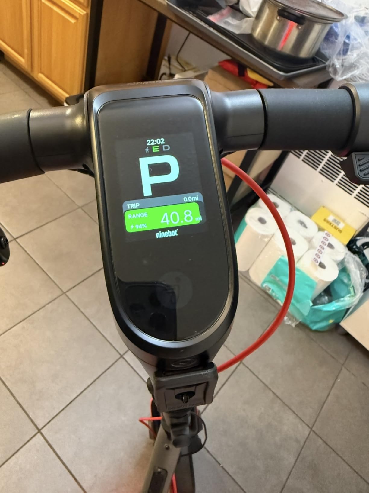 Segway Ninebot F3 Electric Scooter, Up to 20 MPH, 44-Mile Range, Self-Sealing Tubeless Tires, Front Hydraulic & Rear Elastomer Suspension, UL2271 2272 Certified customer photo 2