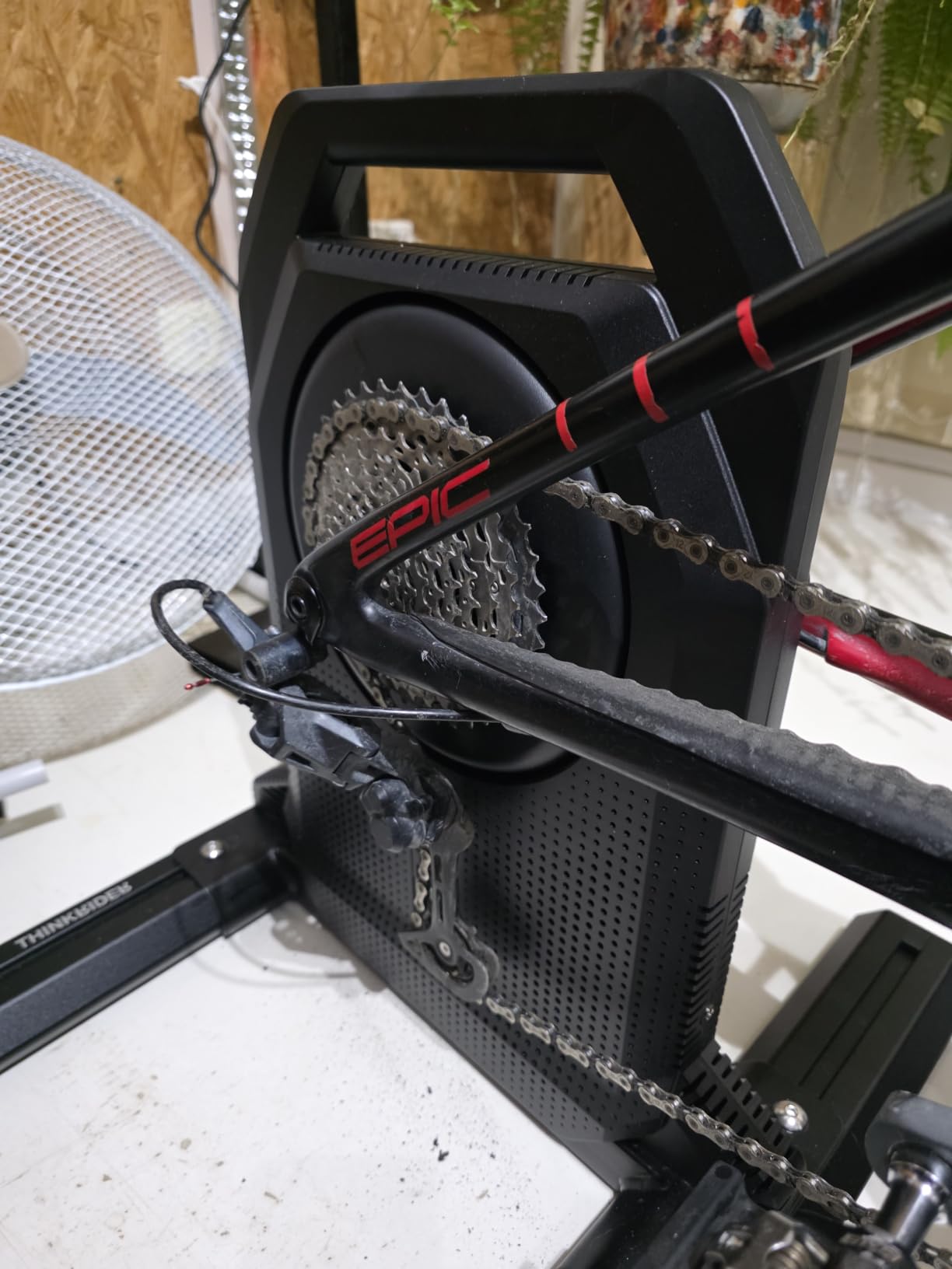 ThinkRider XXPRO Smart Bike Trainer，2500W，25% Gradient，ANT + & BLE customer photo 2