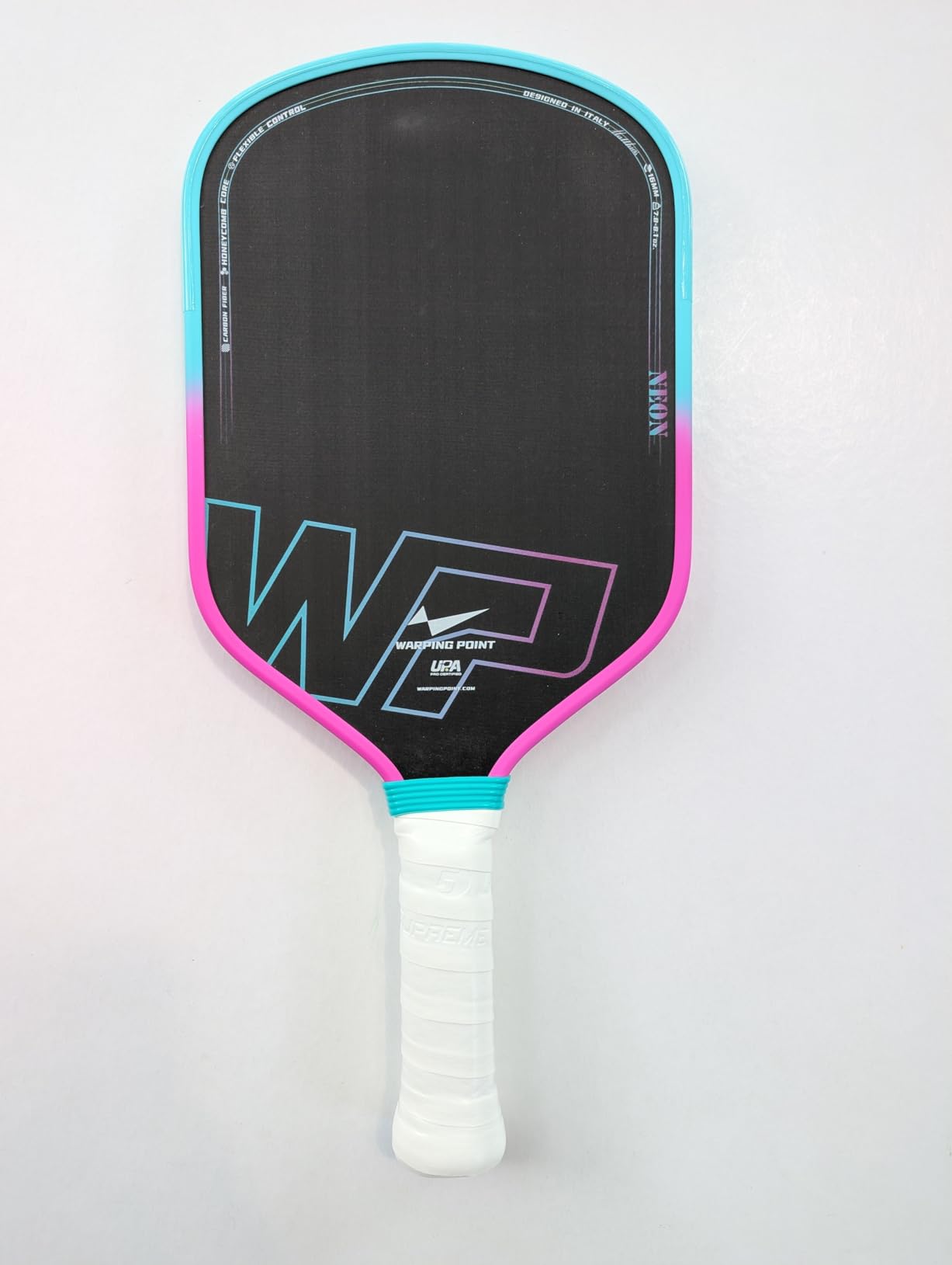 Warping Point Neon Gen 3 Pickleball Paddle, UPA-A Approved, Triple-Layer T700 Raw Carbon Fiber, 16MM EdgeFusion Core, Thermoformed Frame, Tour-Level Spin, Control & Power customer photo 1