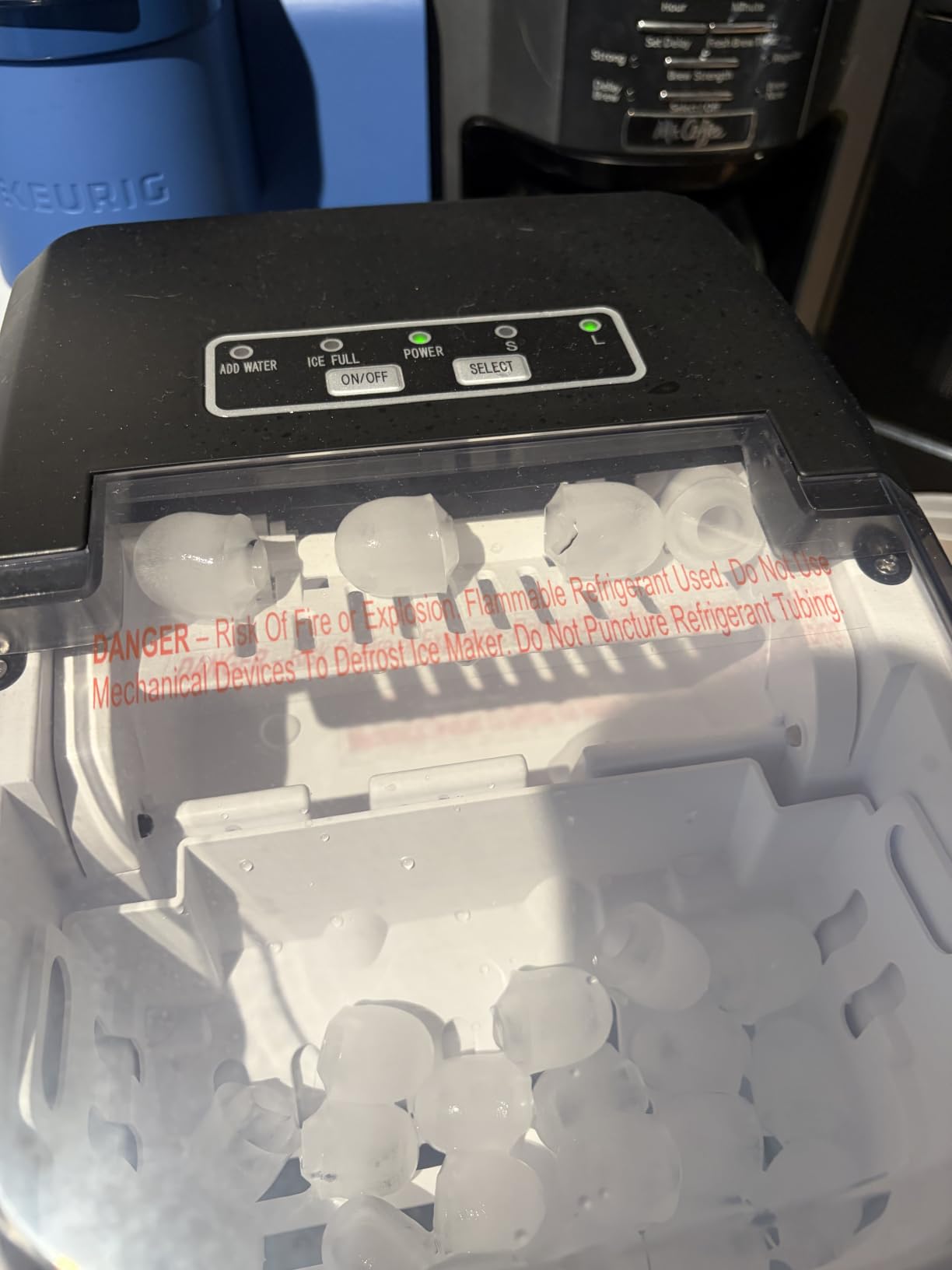 Antarctic Star Countertop Ice Maker Machine, 26Lbs/Day Fastest 6‑Min Ice customer photo 1