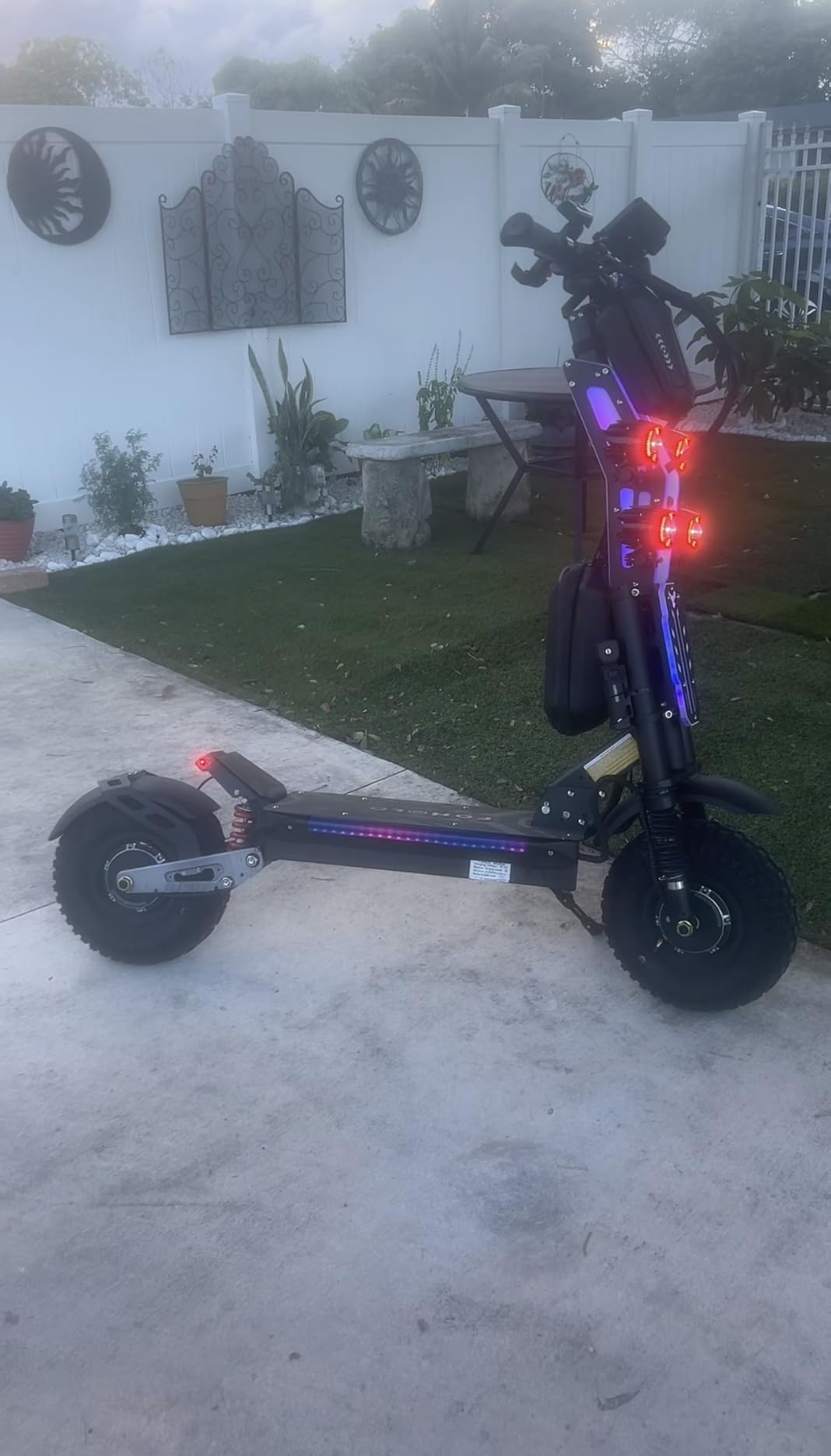 7000W Motor 60V Electric Scooter Up to 55MPH 33Ah Battery 65+ Mile Range customer photo 1