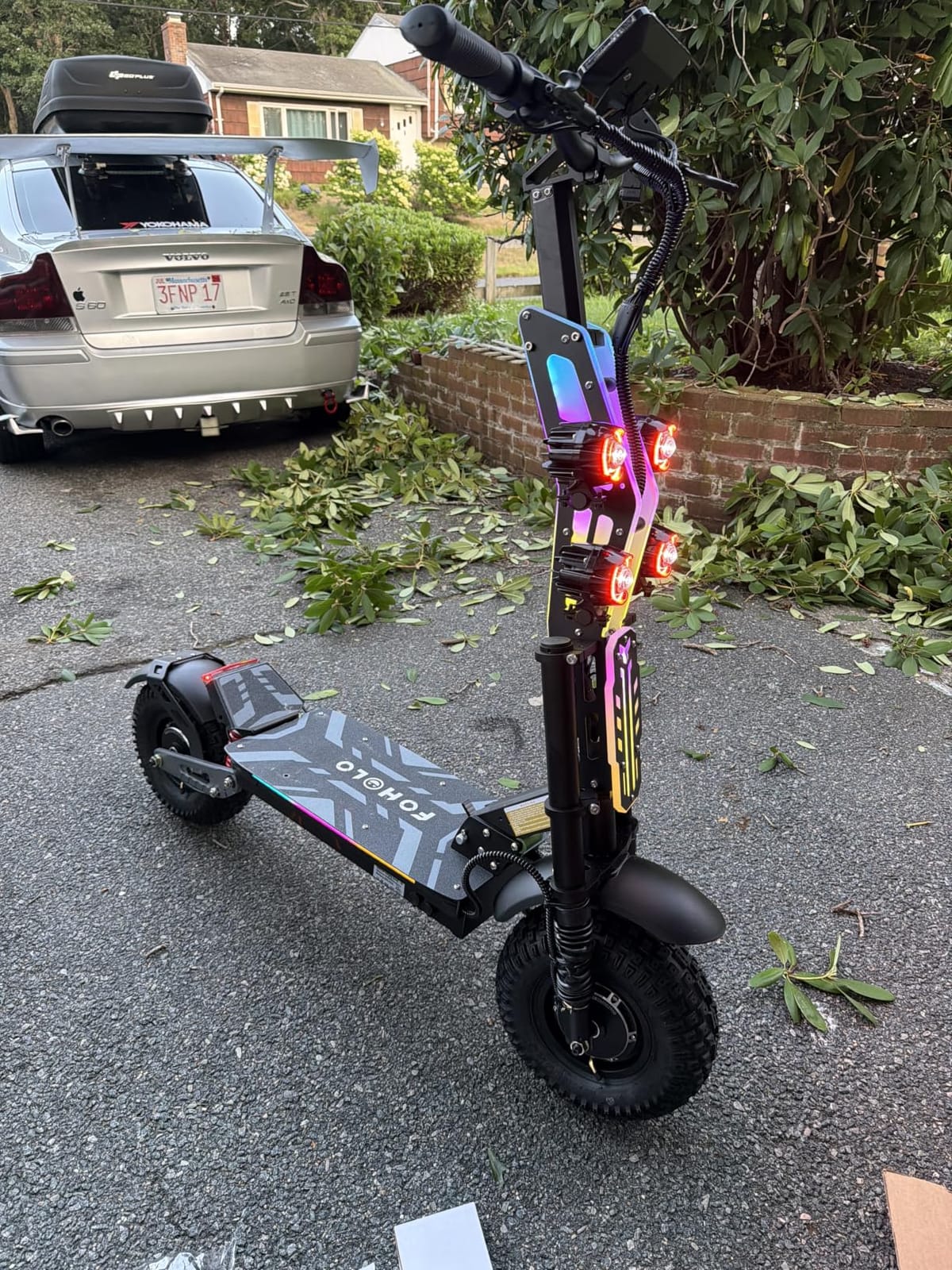 7000W Motor 60V Electric Scooter Up to 55MPH 33Ah Battery 65+ Mile Range customer photo 2