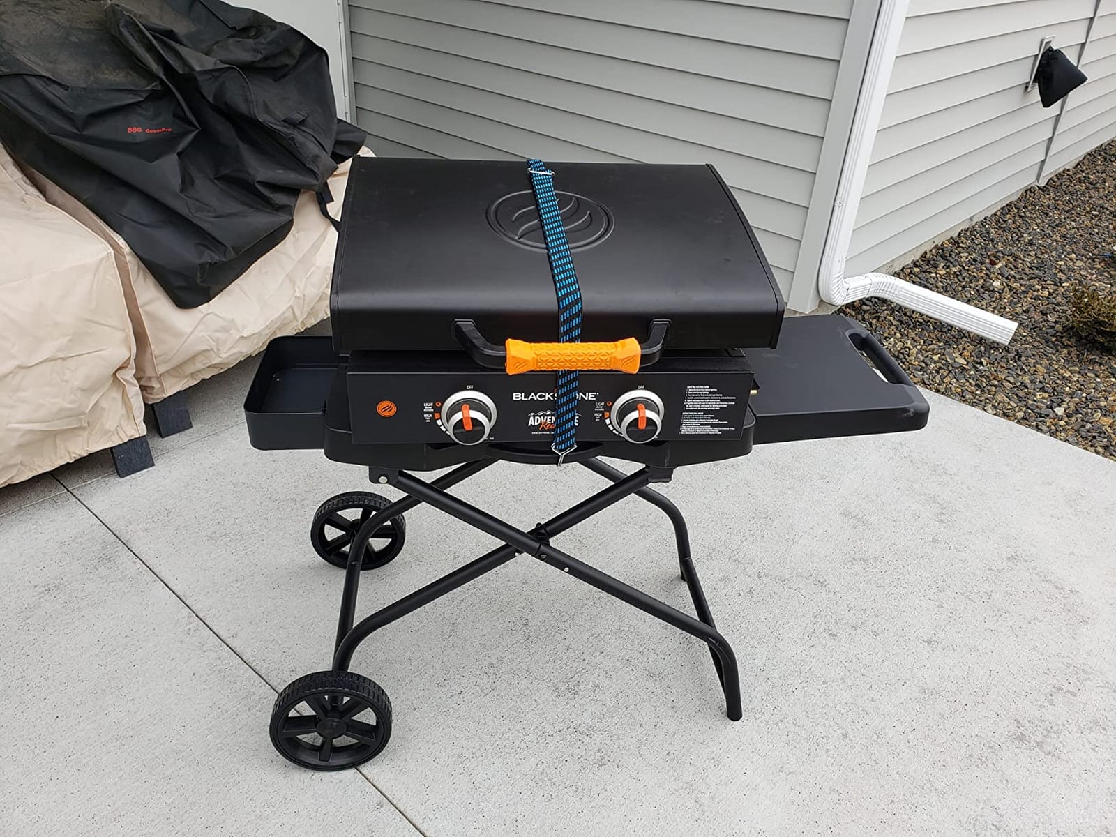 Hisencn 3-Shelf Pizza Oven Table with Lockable Wheels,31.5