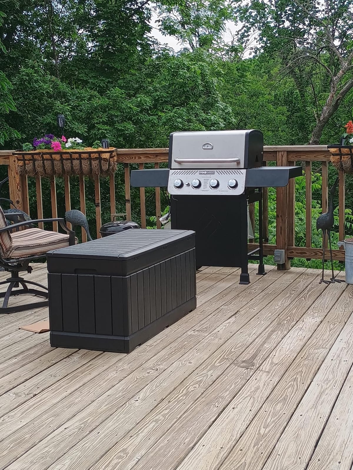 [Upgraded 1000D Heavy Duty Fabric] 60 inch Grill Cover for Outdoor Grill customer photo 1