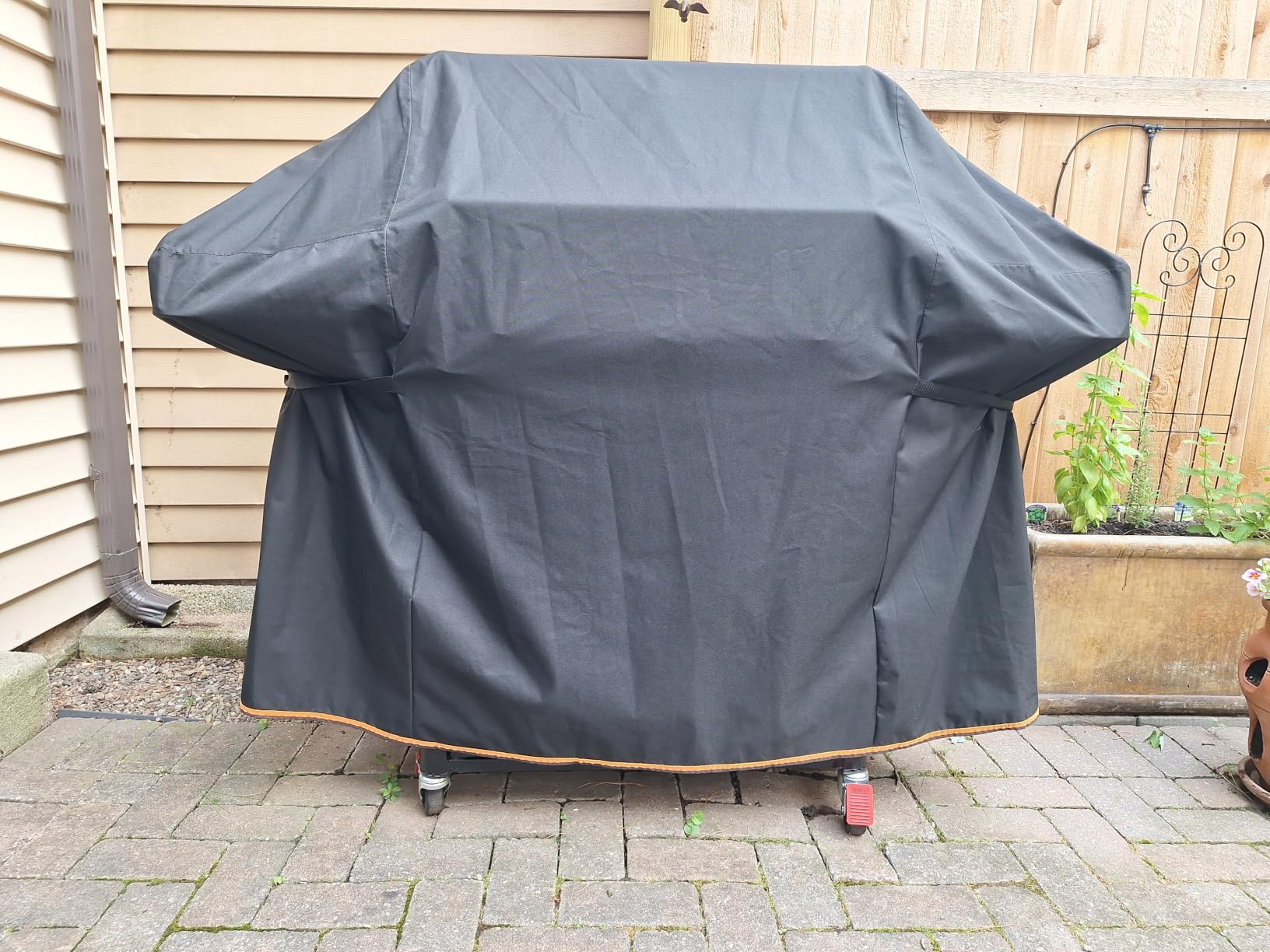 [Upgraded 1000D Heavy Duty Fabric] 60 inch Grill Cover for Outdoor Grill customer photo 2
