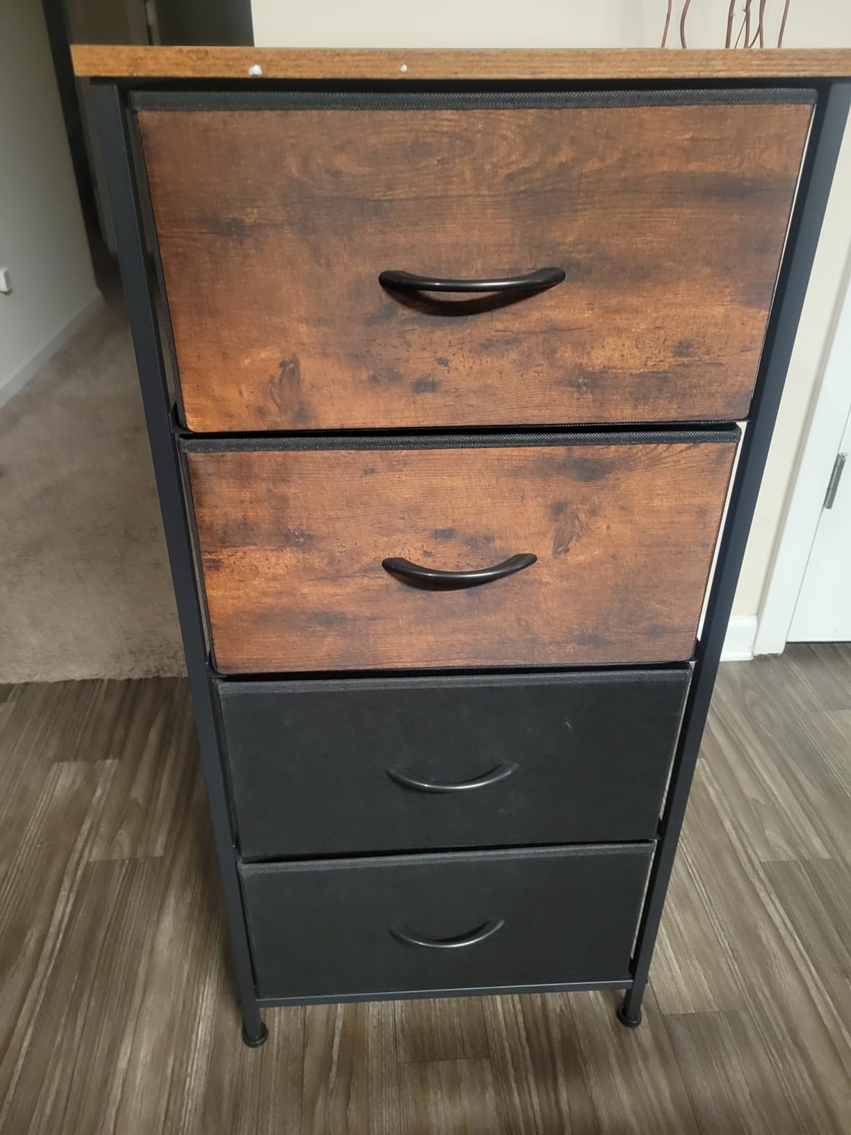 Sweetcrispy 5 Storage Drawer Bedroom Dresser, Tall Dresser for Organizer customer photo 1