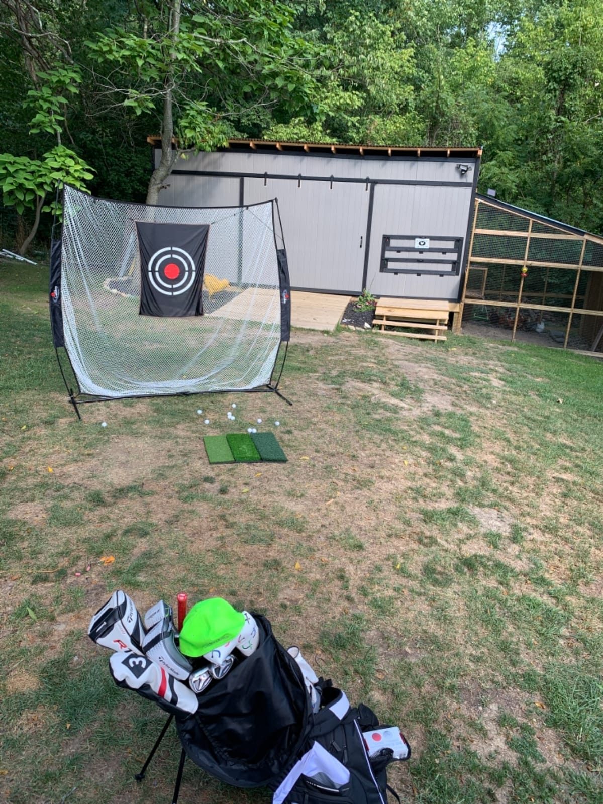 Gagalileo Heavy Duty Golf Net with Velet Target for Backyard customer photo 2