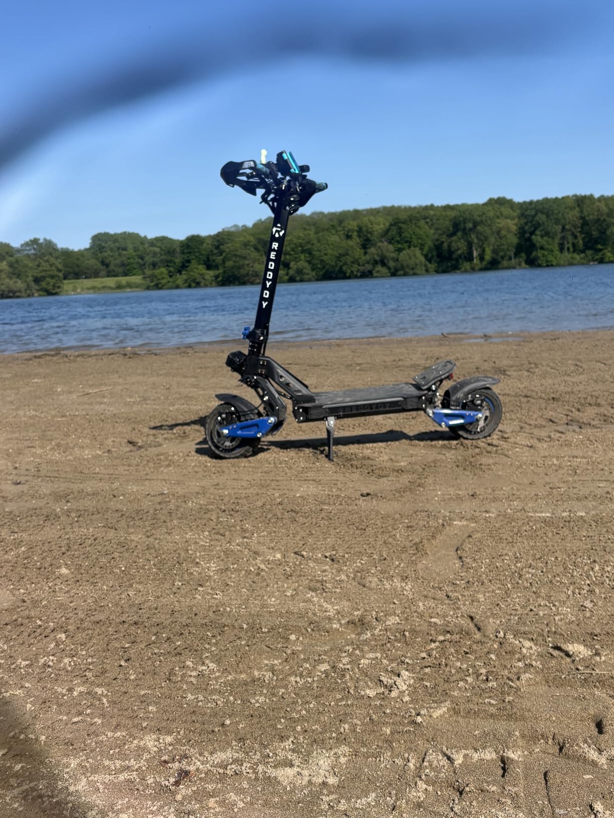 JUNLING Electric Scooter, 3600W/4000W Dual Motor, 45/50 Mph Top Speed, 50/55 Miles Max Range, 18.2AH/36AH Battery, Dual Suspension Hydraulic Braking System customer photo 1