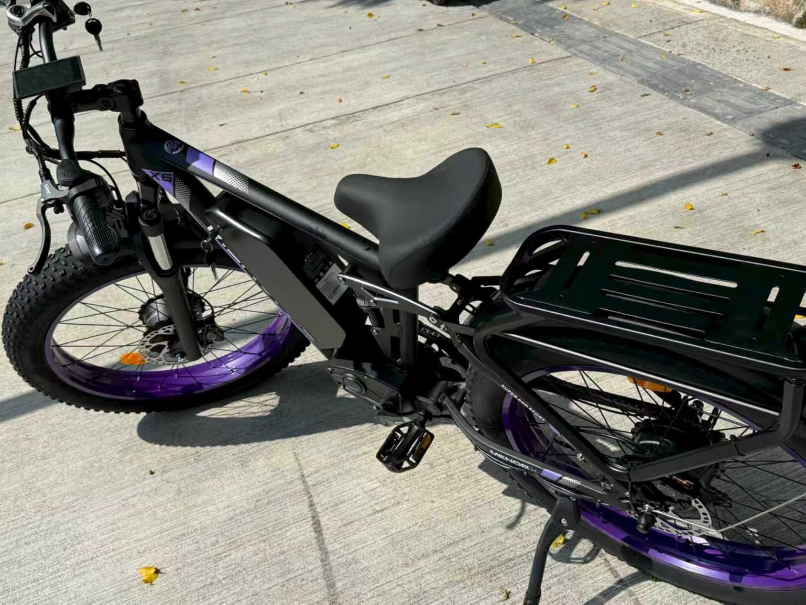 8000W 60V 51MPH Peak Dual Motor Ebike for Adults, 1768Wh LG Battery, 120 Miles Range Full Suspension, 26x4 Fat Tire, 5-Level PAS, 7-Speed, Adjustable Stem, 400 lbs Load, Off-Road Mountain Ebike customer photo 1