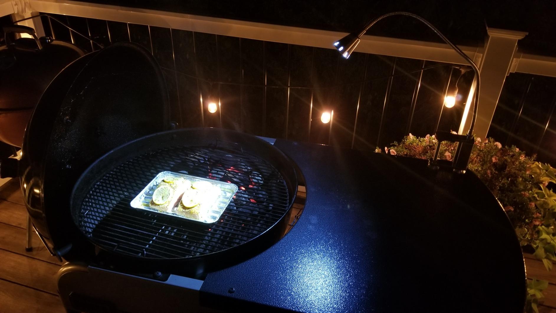 Flexible Magnetic Grill Light (Black, 1 Pack) customer photo 2
