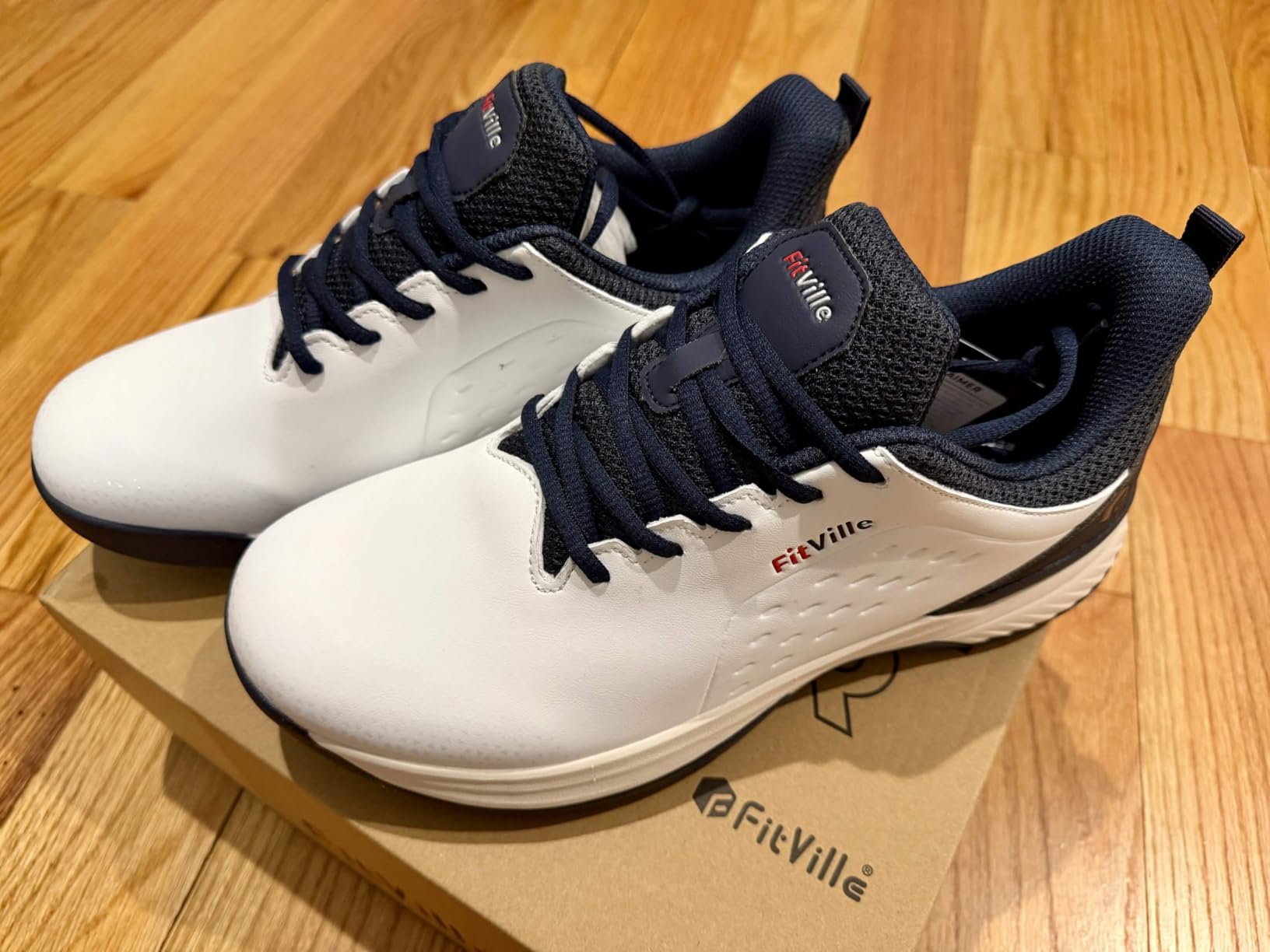 FitVille Extra Wide Men's Golf Shoes V5 customer photo 2