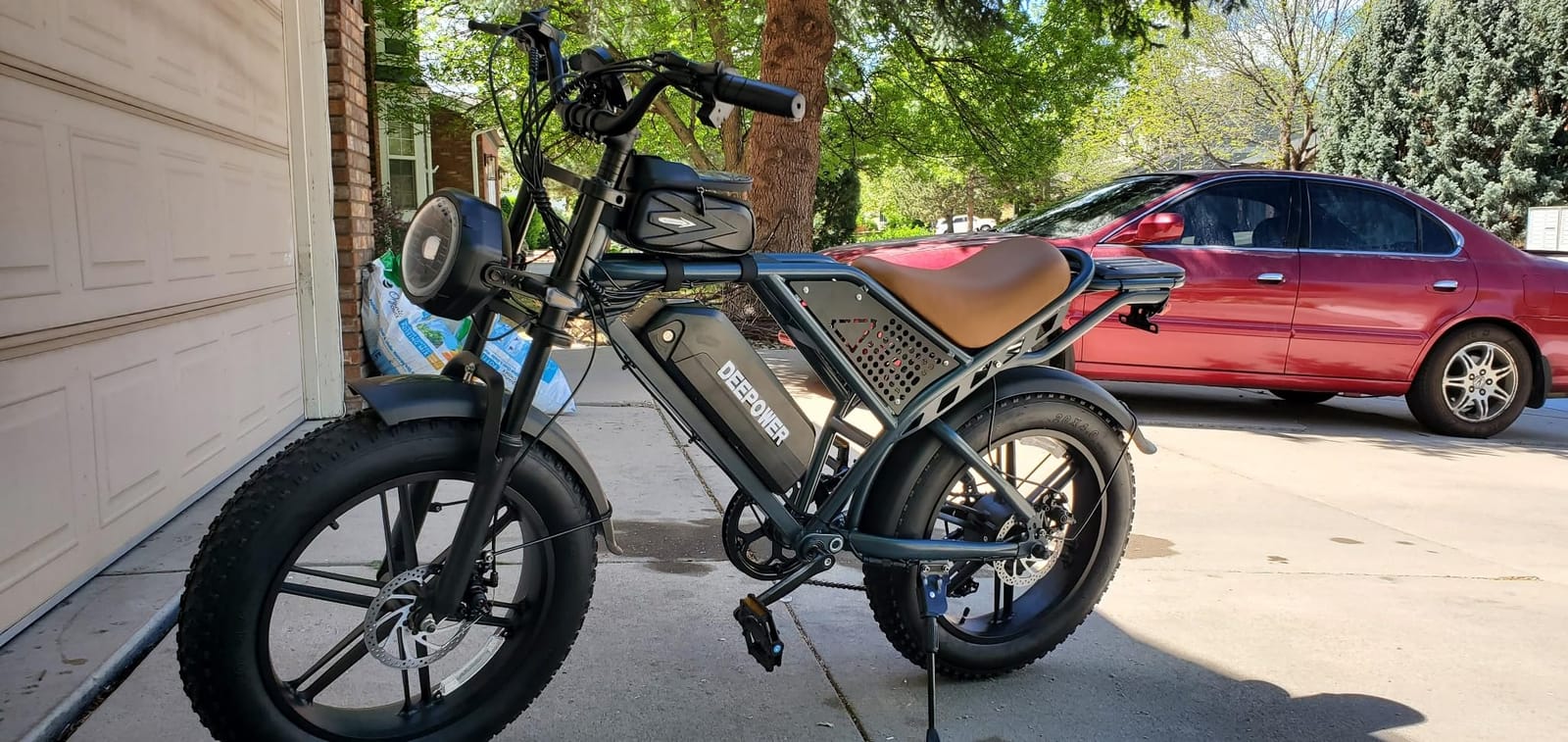 Electric Bike for Adults,2000W Peak Motor,70-160 Mi Range,Moped Ebike customer photo 2