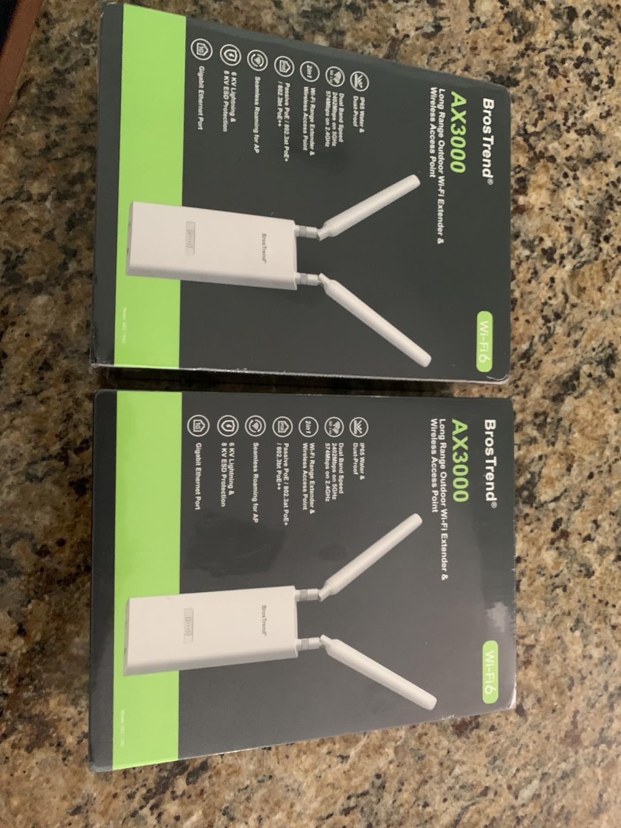 BrosTrend AX3000 Outdoor WiFi Extender Long Range, WiFi 6, Gigabit PoE WPA3 customer photo 1