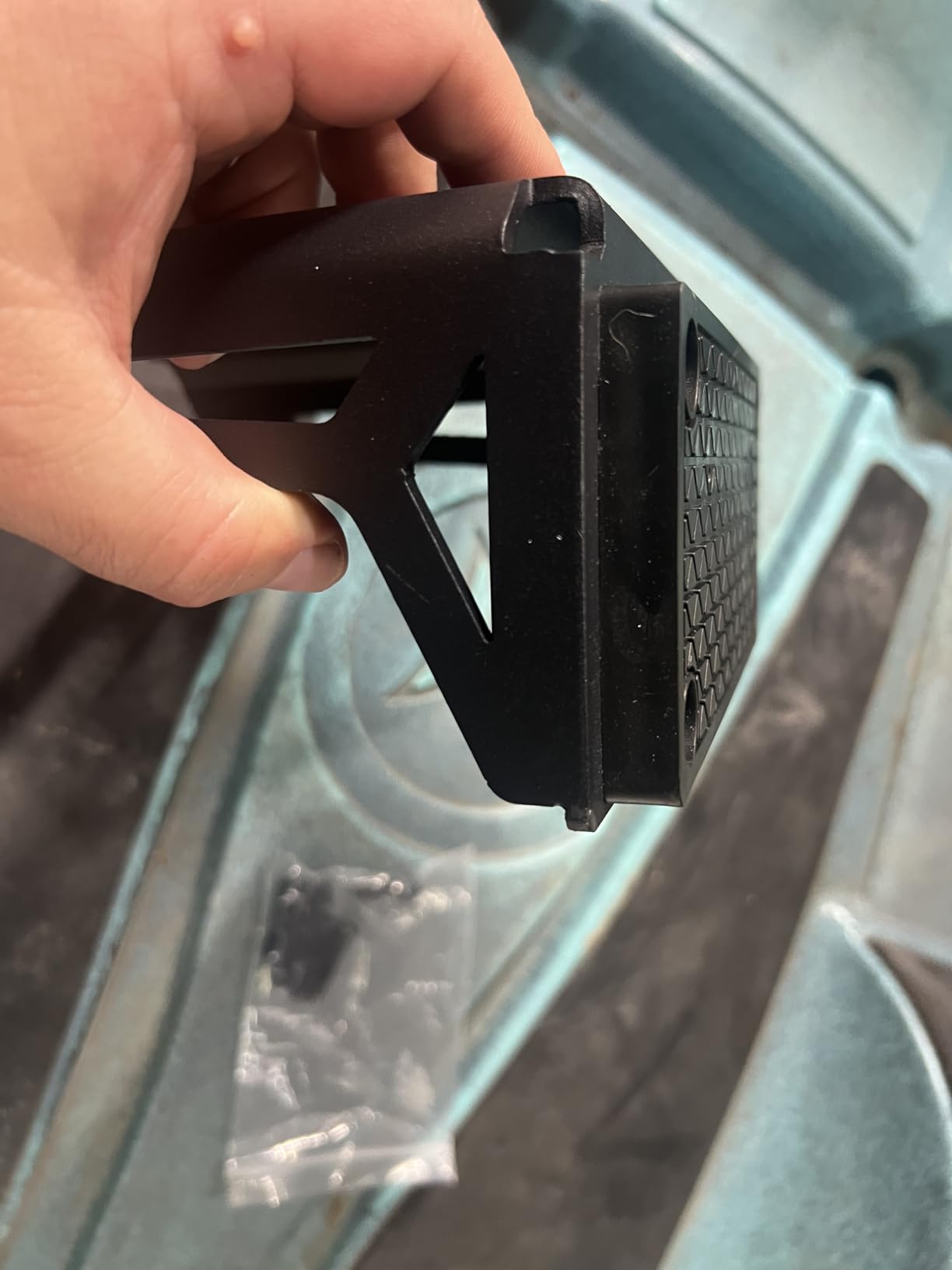 Universal Transom Trolling Motor Mount for Kayaks,Heavy Duty Marine-Grade customer photo 2