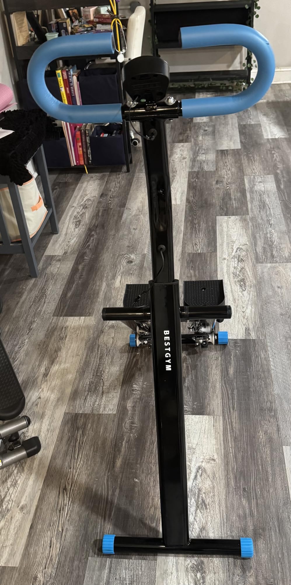 Stair Stepper for Home, Upgraded 3-Level Adjustable Resistance & 2 Incline customer photo 2