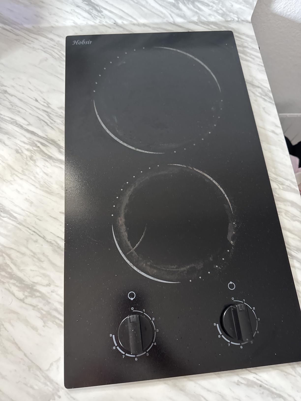 Hobsir Electric Cooktop 30 Inch with Downdraft, 4 Burner 6000W customer photo 1