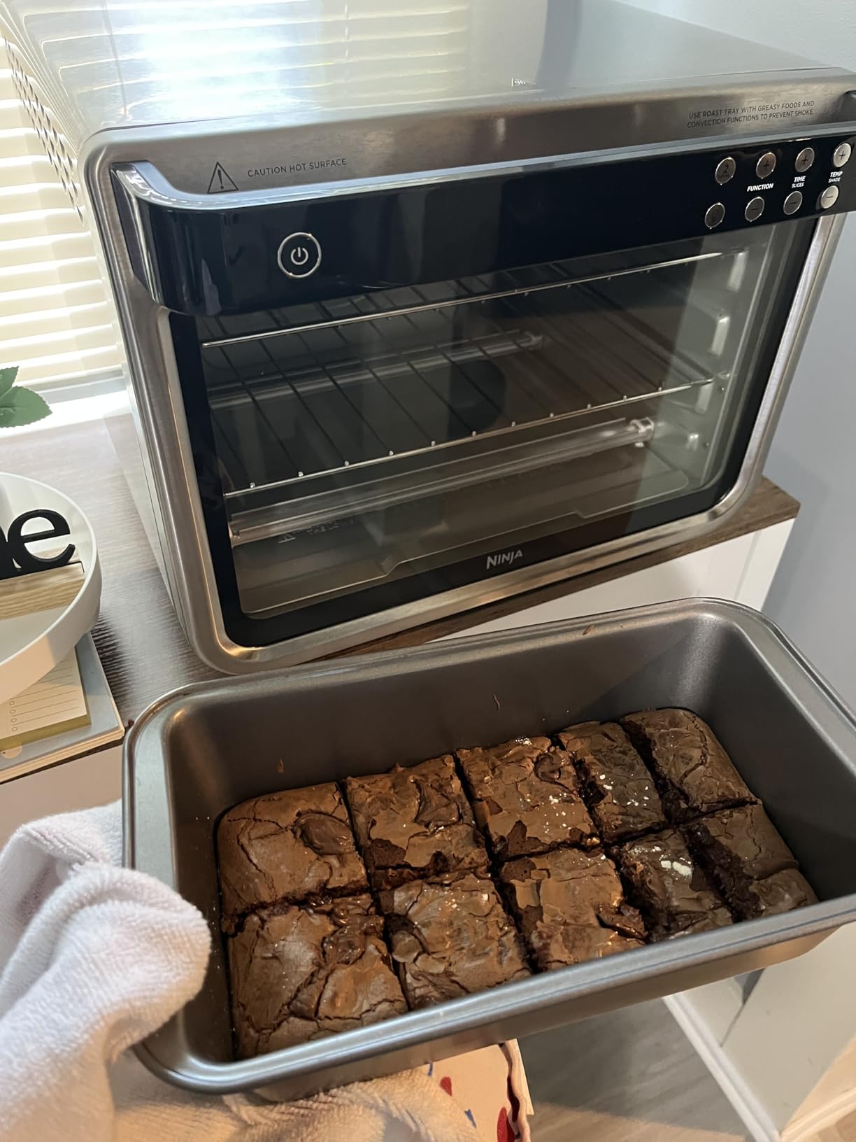 Ninja Double Oven Pro Smart XL, 30.2 Qt, 12-in-1, Stainless Steel, DCT801 customer photo 1