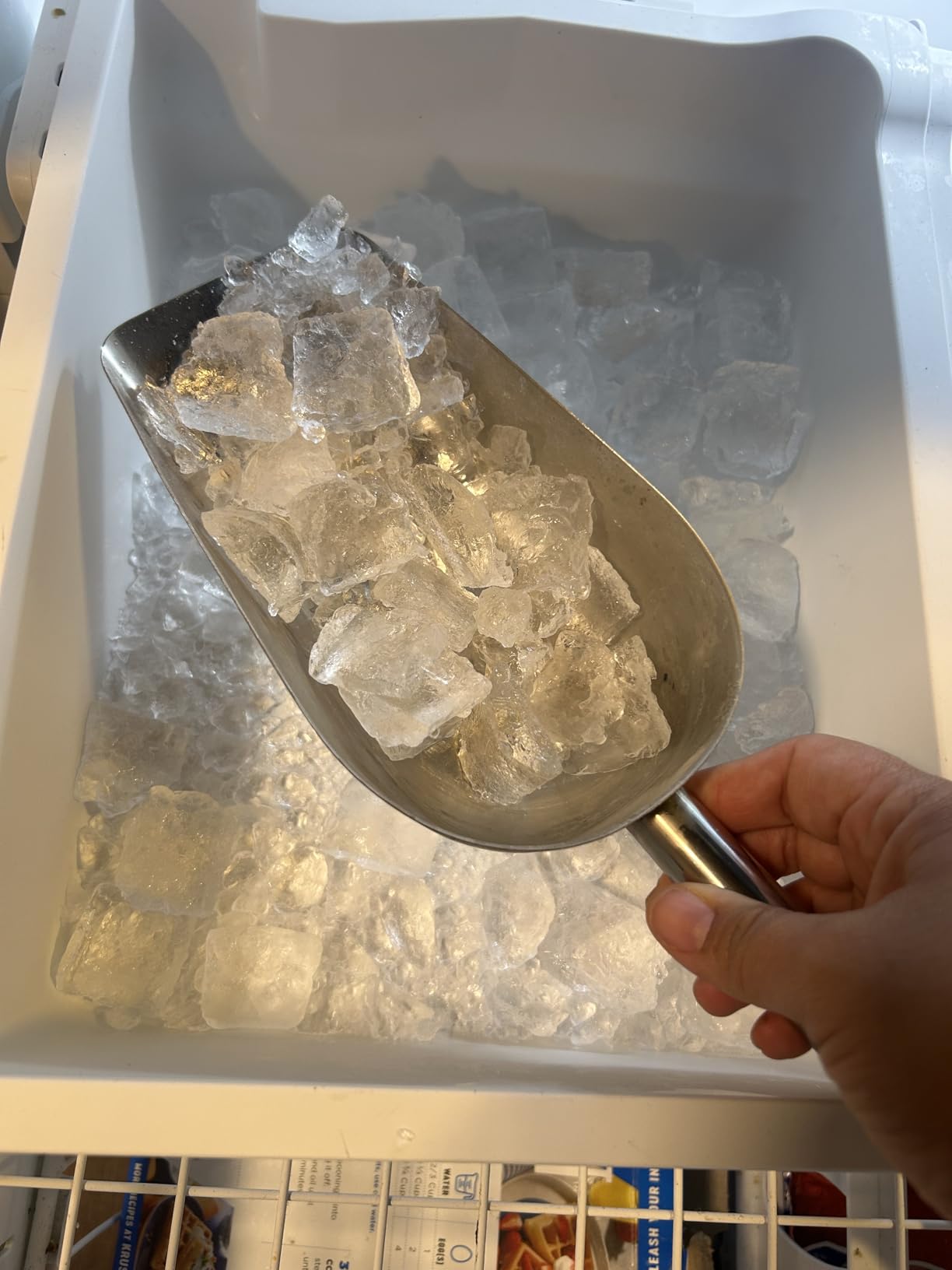 Commercial Undercounter Ice Maker 130lbs/24H, 35lbs Storage customer photo 2