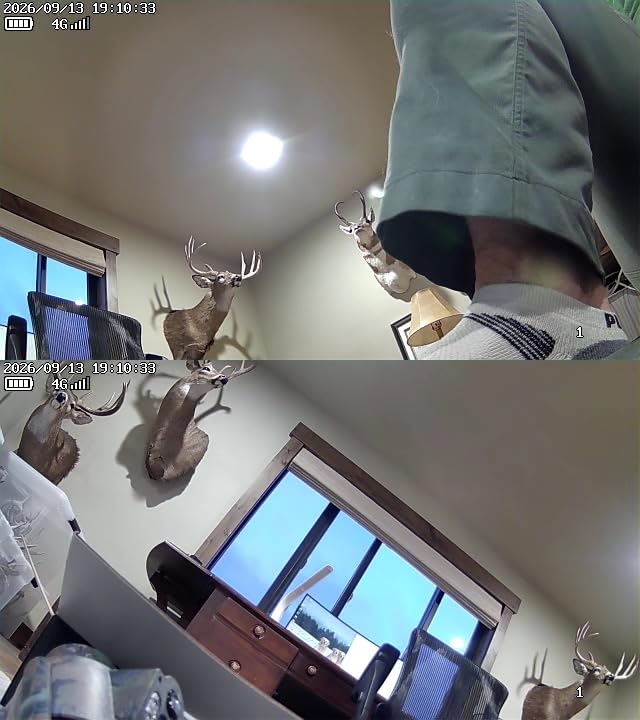 Cellular Trail Camera, 4G LTE Dual Lens Game Camera 360° Live Streaming customer photo 1