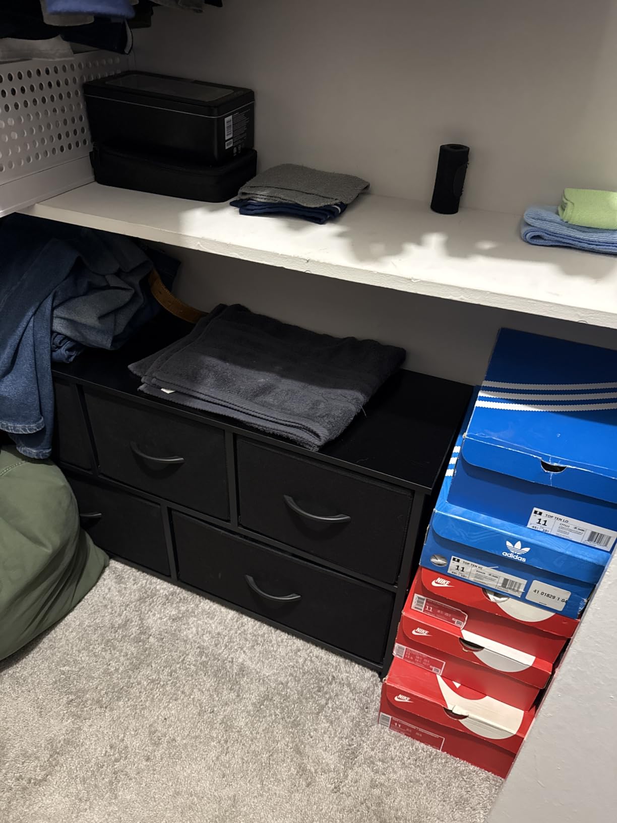 OLIXIS 5 Drawer Black Dresser for Bedroom, Closet Chest Organizer Furniture customer photo 2