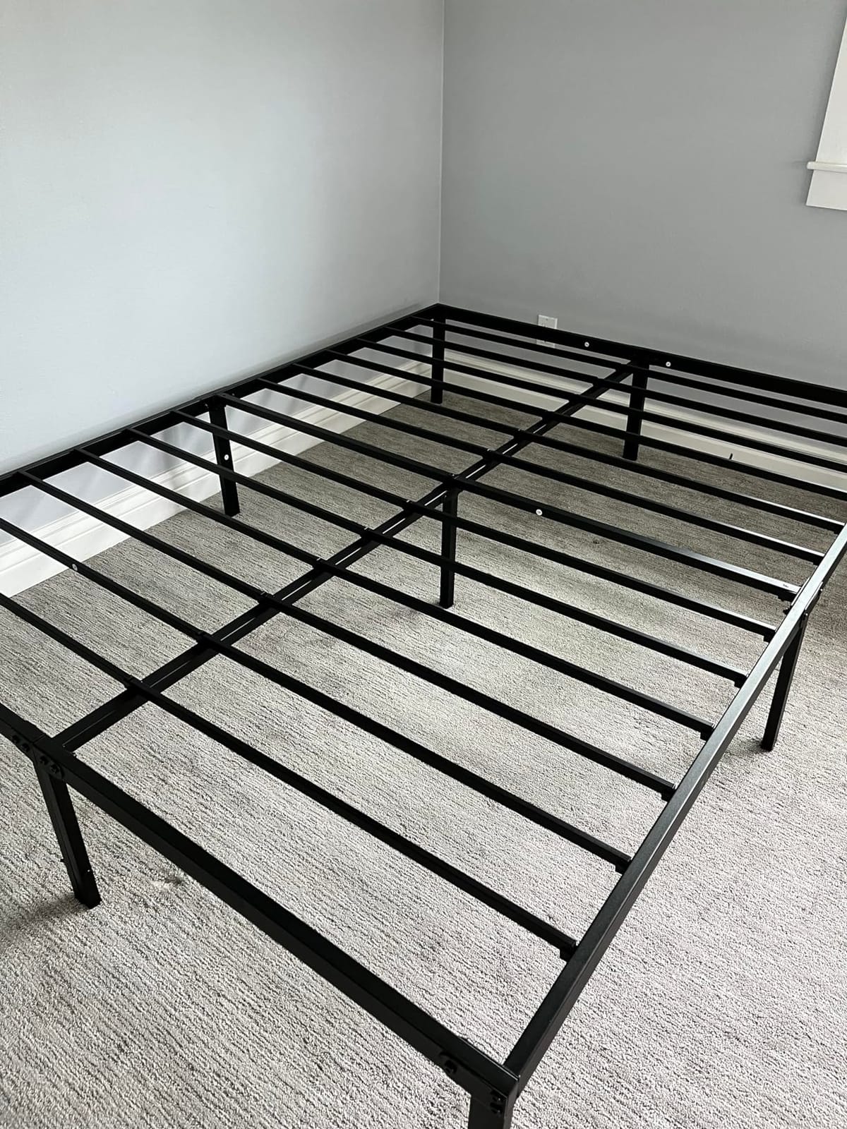Sweetcrispy 12 Inch King Bed Frame, 3.5