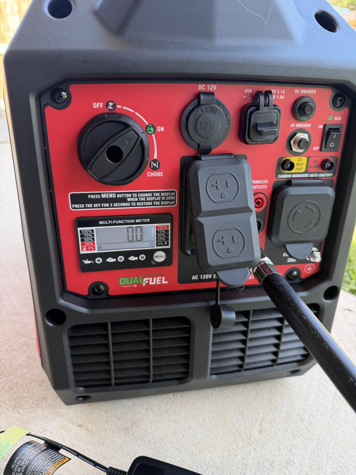PowerSmart 4000 Watt Portable Inverter Generator for Home Use customer photo 1