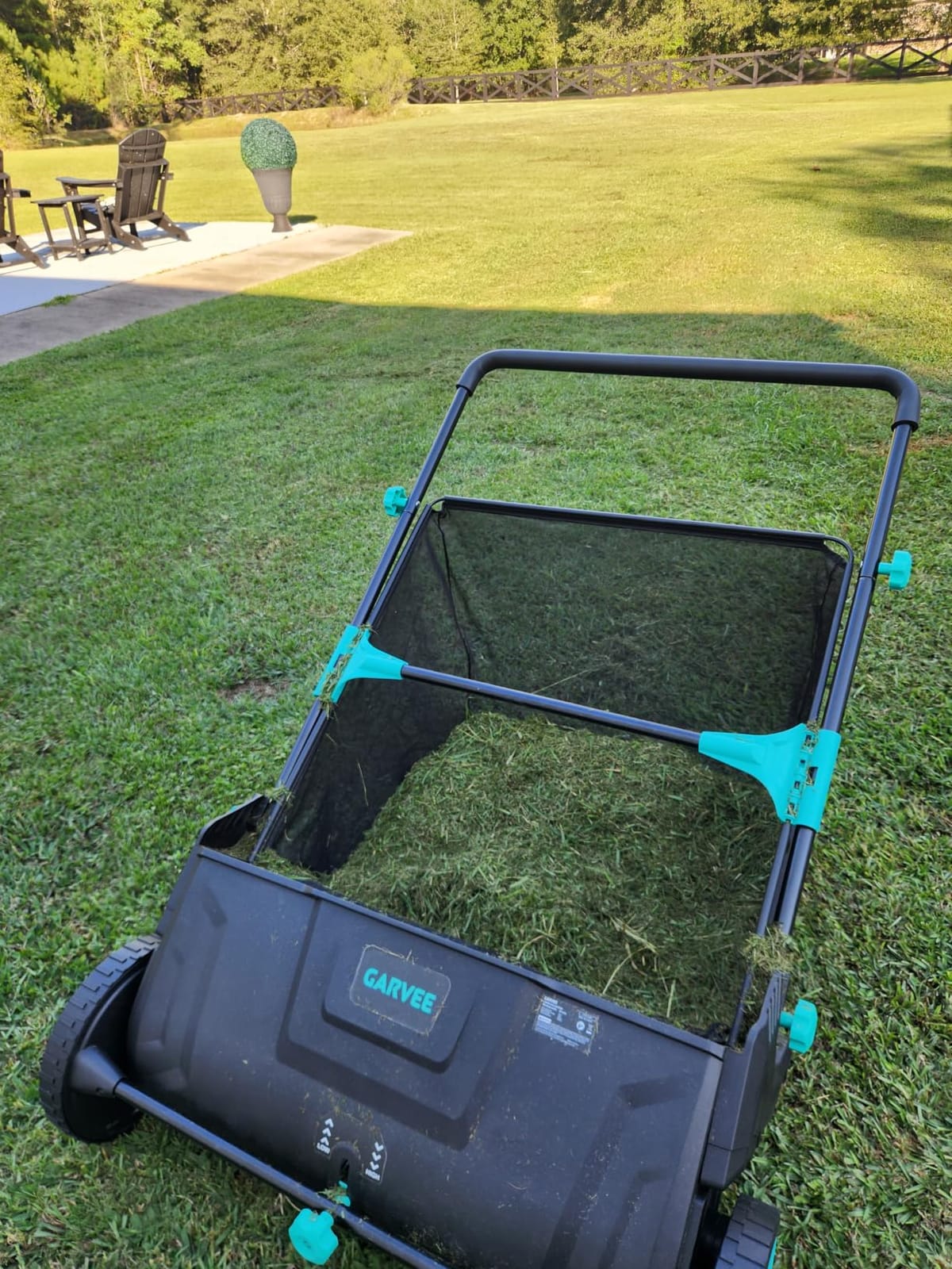 Garvee Manual Push Lawn Sweeper 21