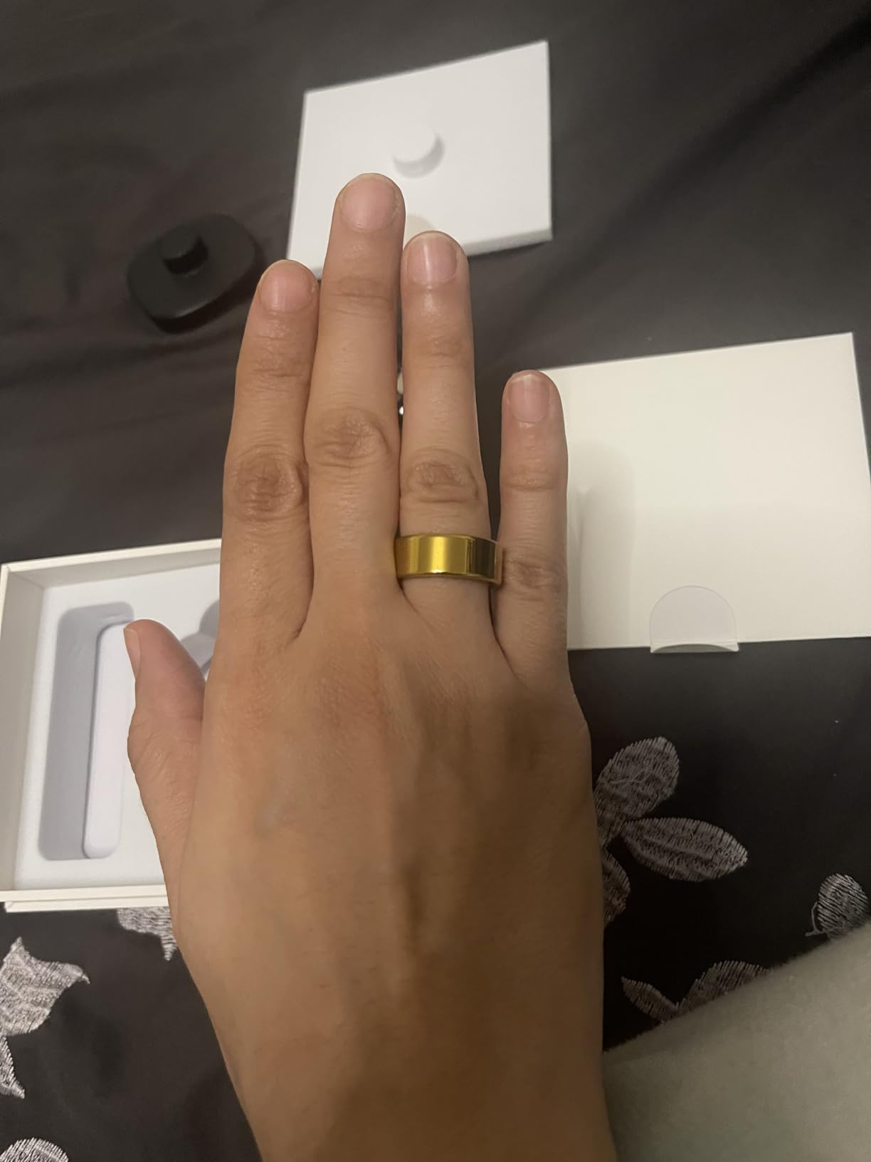 2026 Smart Ring For Women & Men, Sleep Health Fitness Tracker, Silver 9 customer photo 1