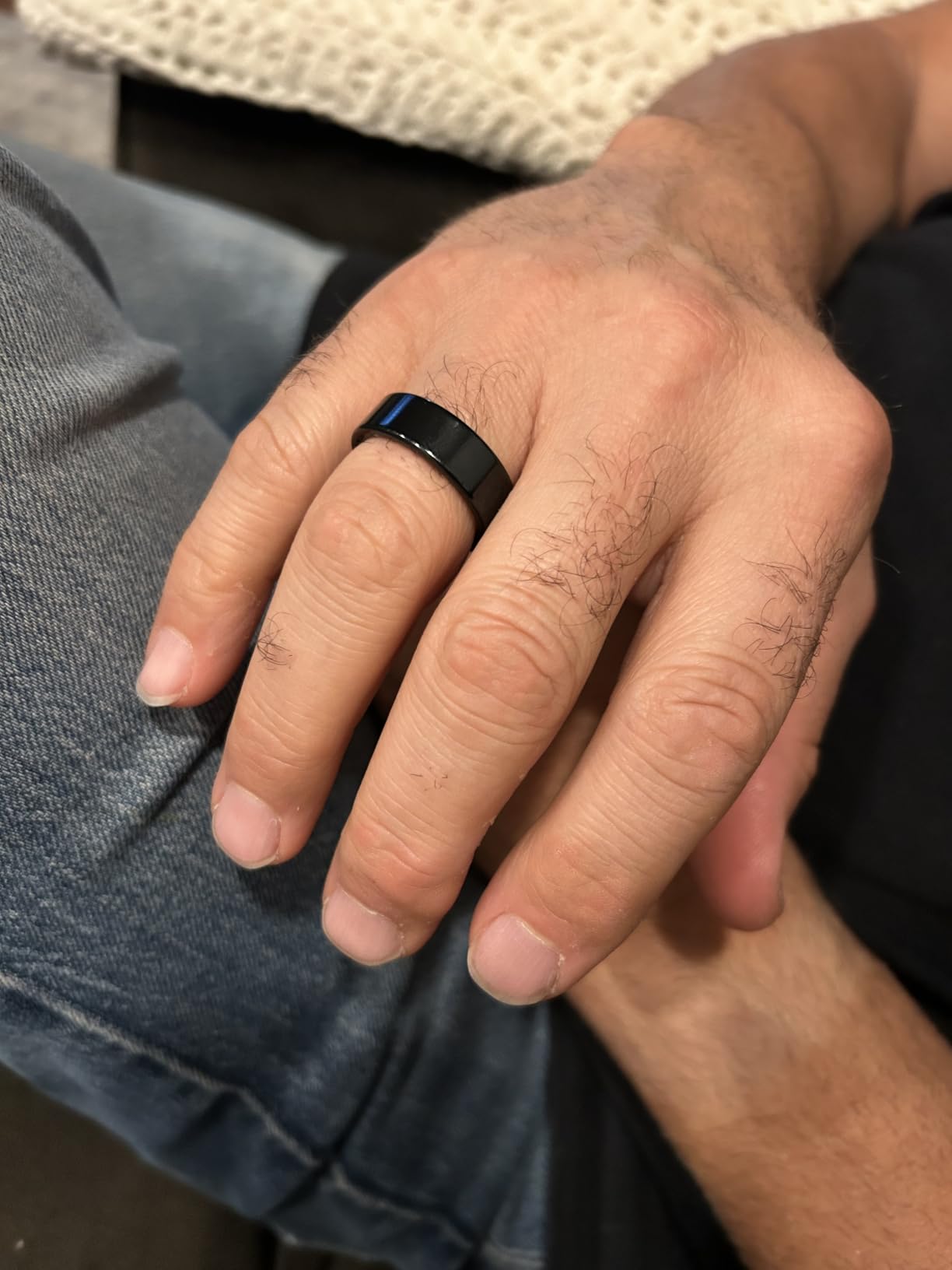2026 Smart Ring For Women & Men, Sleep Health Fitness Tracker, Silver 9 customer photo 2