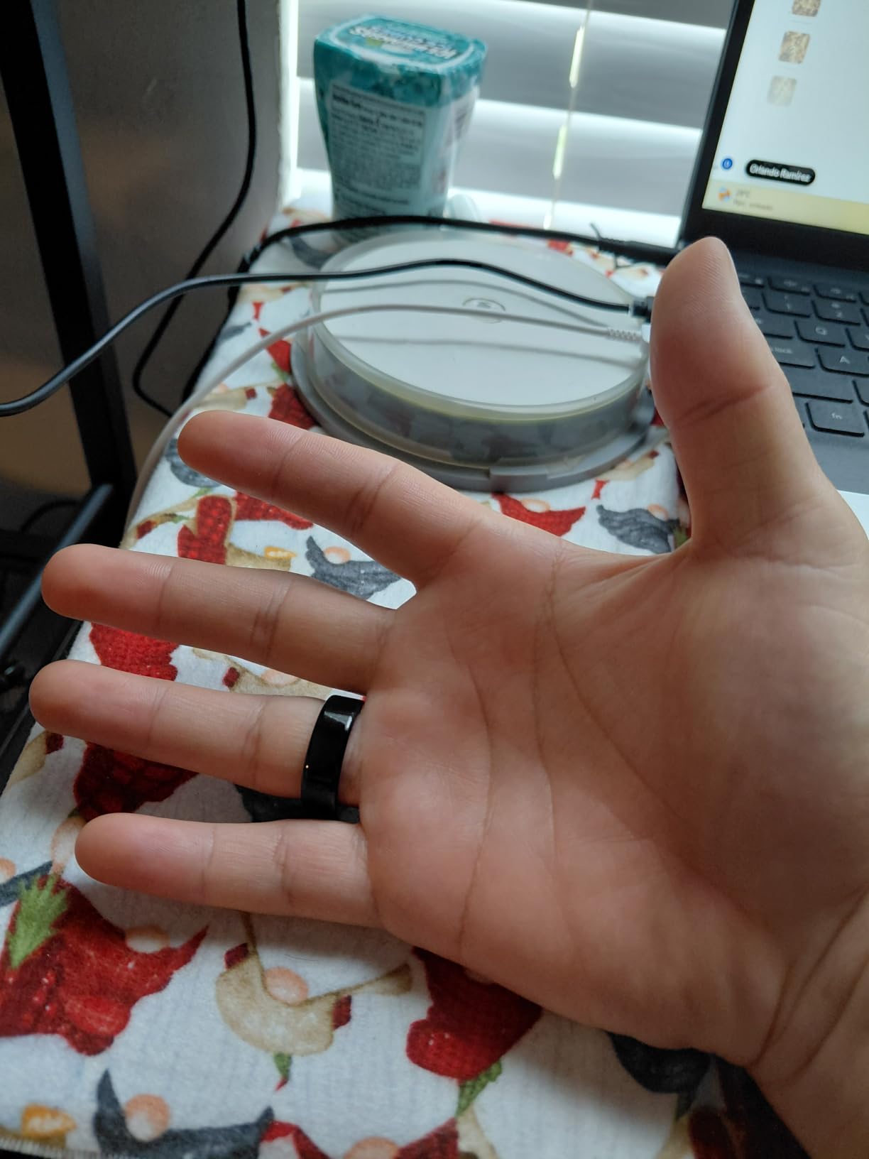 Smart Ring for Women & Men, Health Tracker Ring, Fitness Tracker Ring customer photo 1