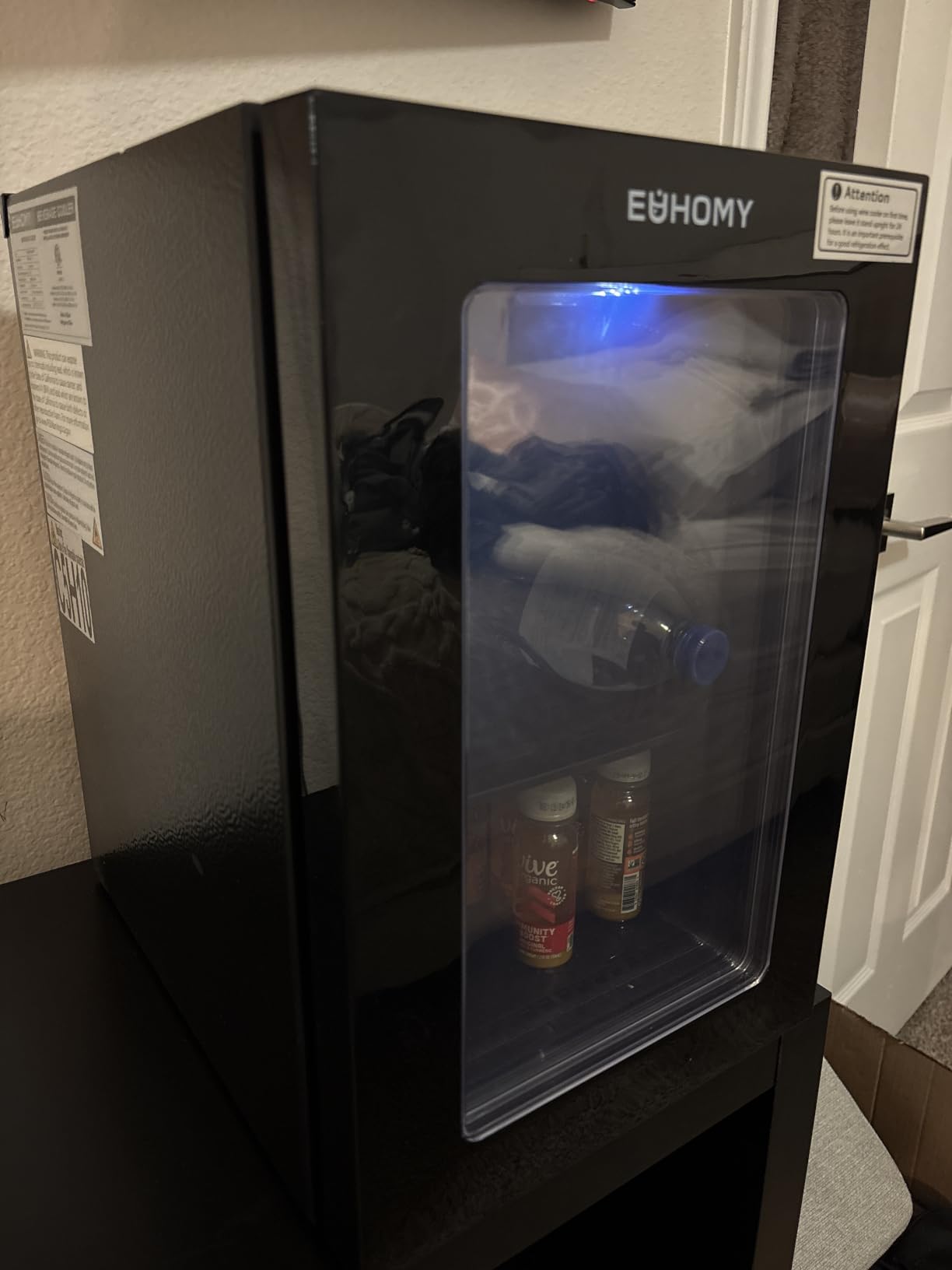 EUHOMY 180 Can Beverage Refrigerator, 24 Inch Under Counter Refrigerator customer photo 2