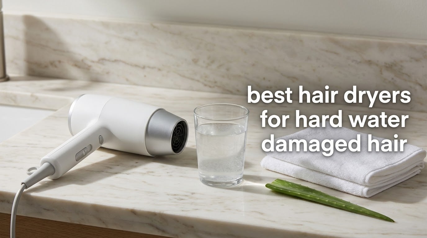 best hair dryers for hard water damaged hair