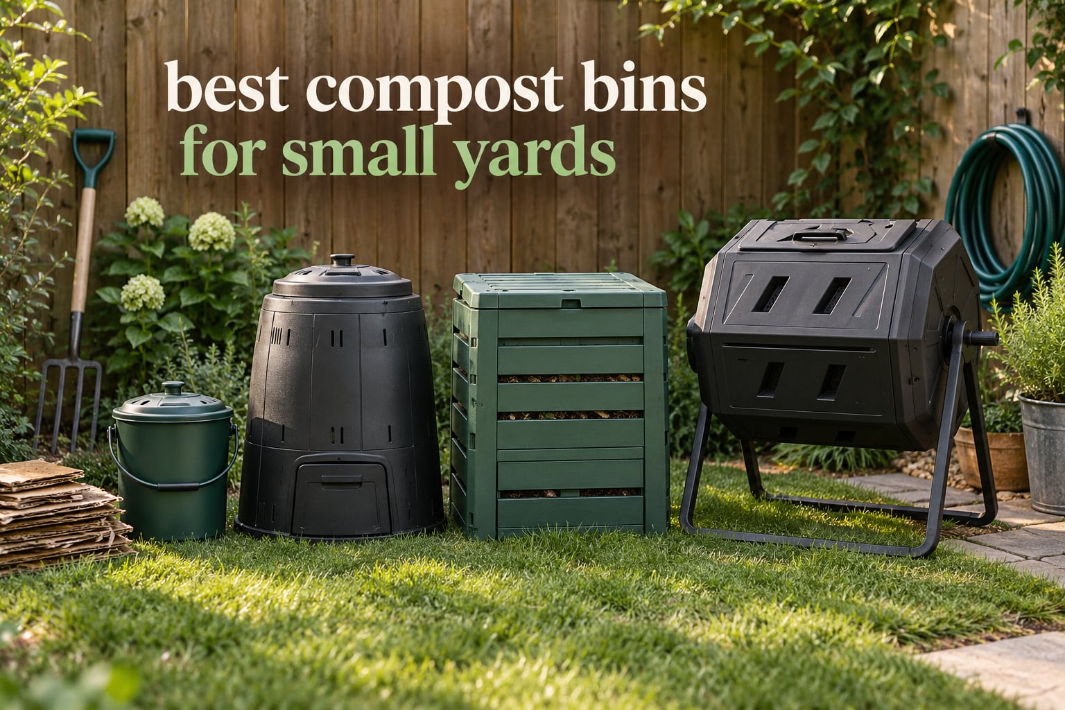 best compost bins for small yards