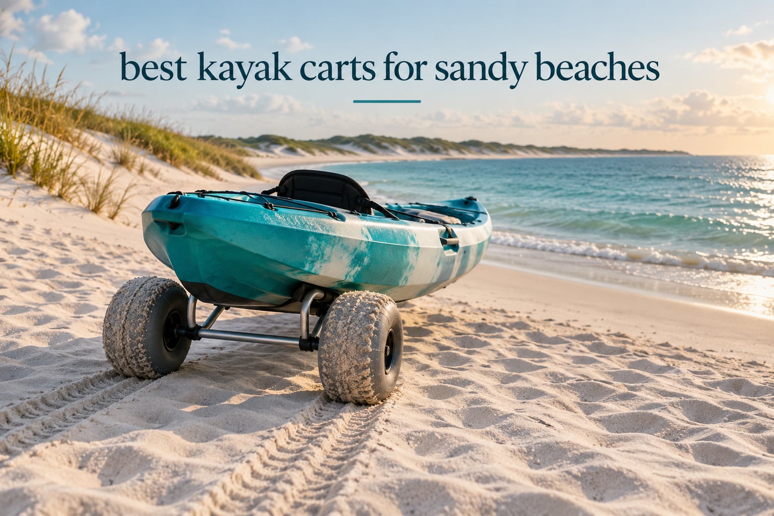 best kayak carts for sandy beaches