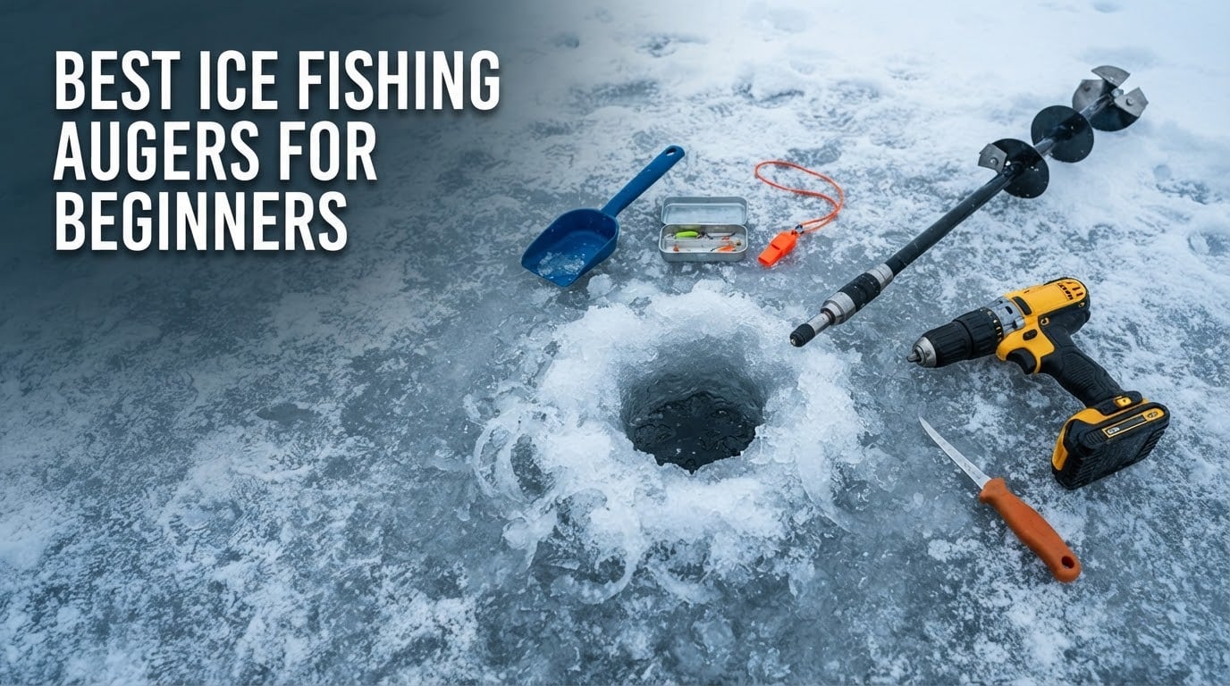 best ice fishing augers for beginners