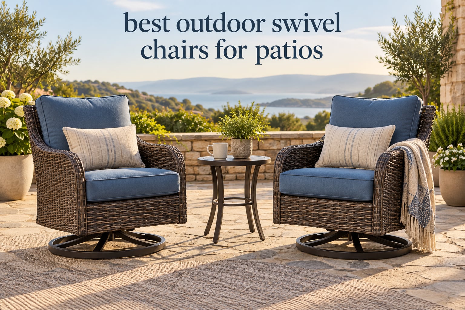 best outdoor swivel chairs for patios