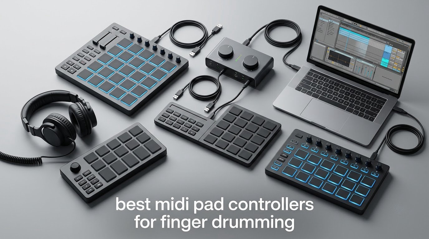 best midi pad controllers for finger drumming