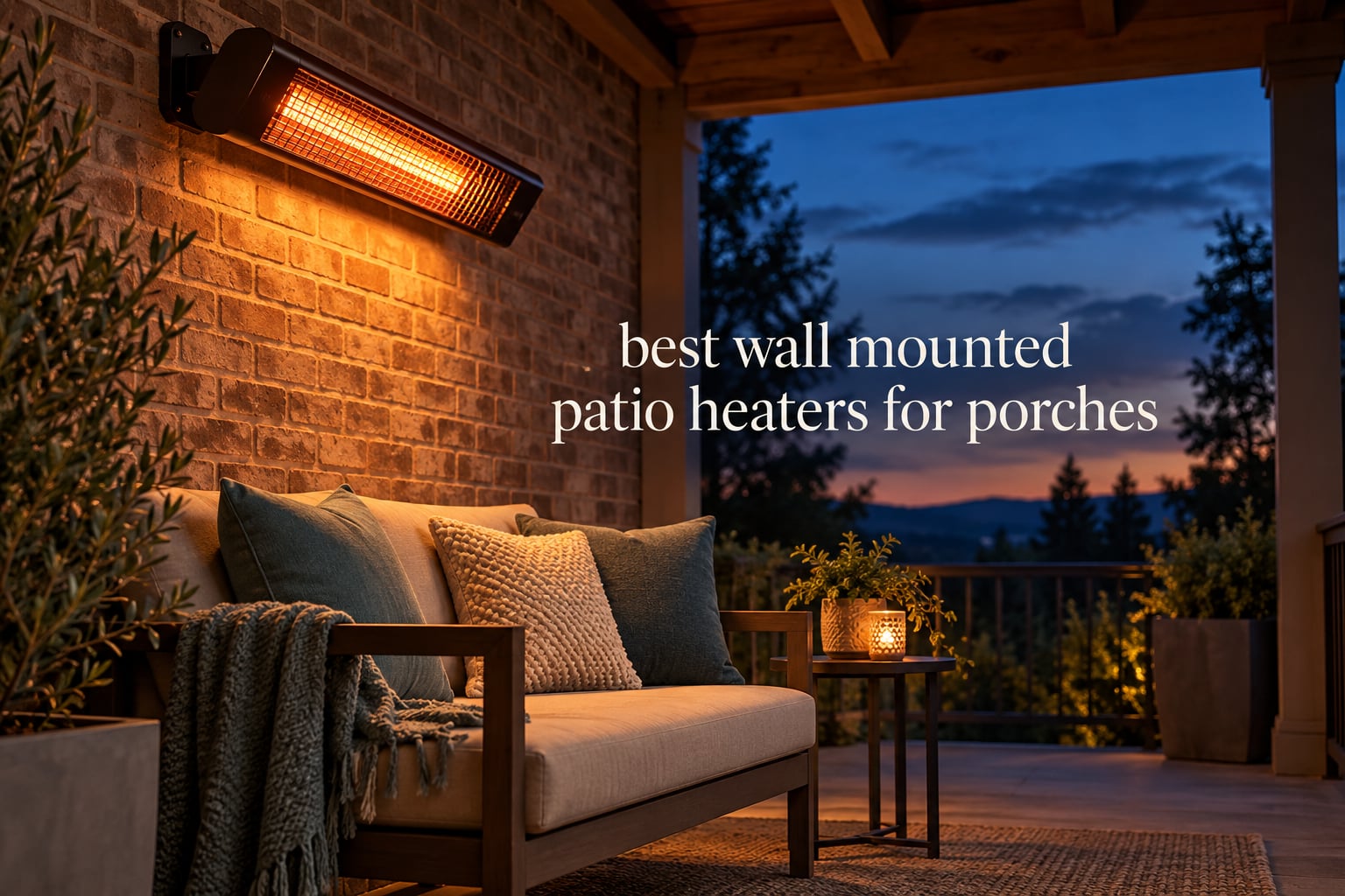 best wall mounted patio heaters for porches