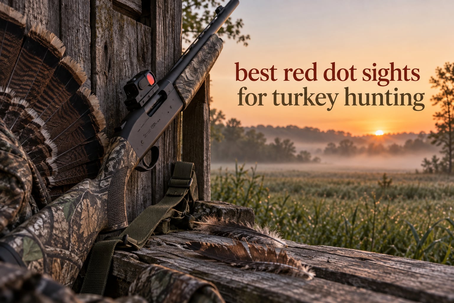 best red dot sights for turkey hunting