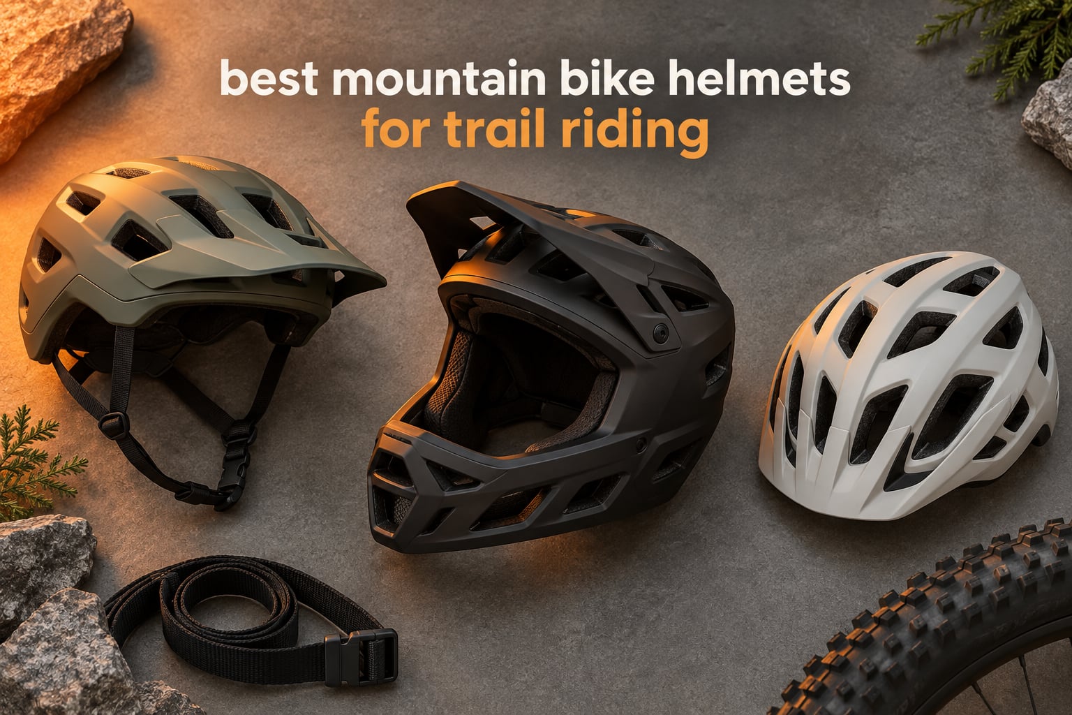 best mountain bike helmets for trail riding