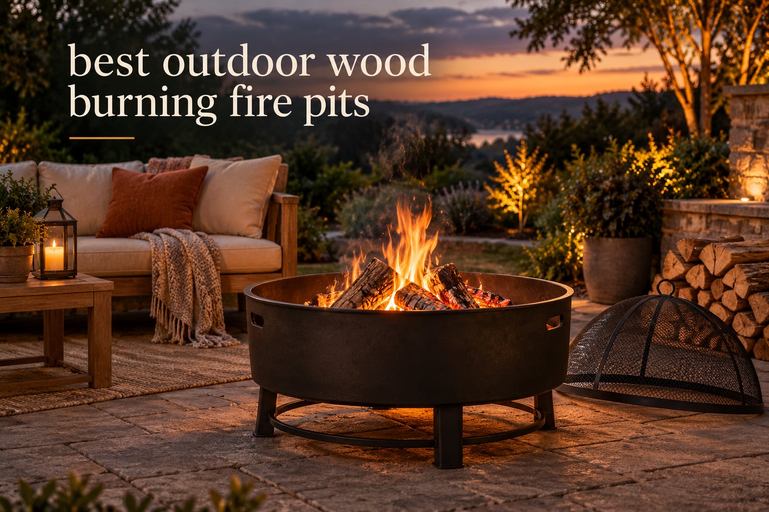 best outdoor wood burning fire pits